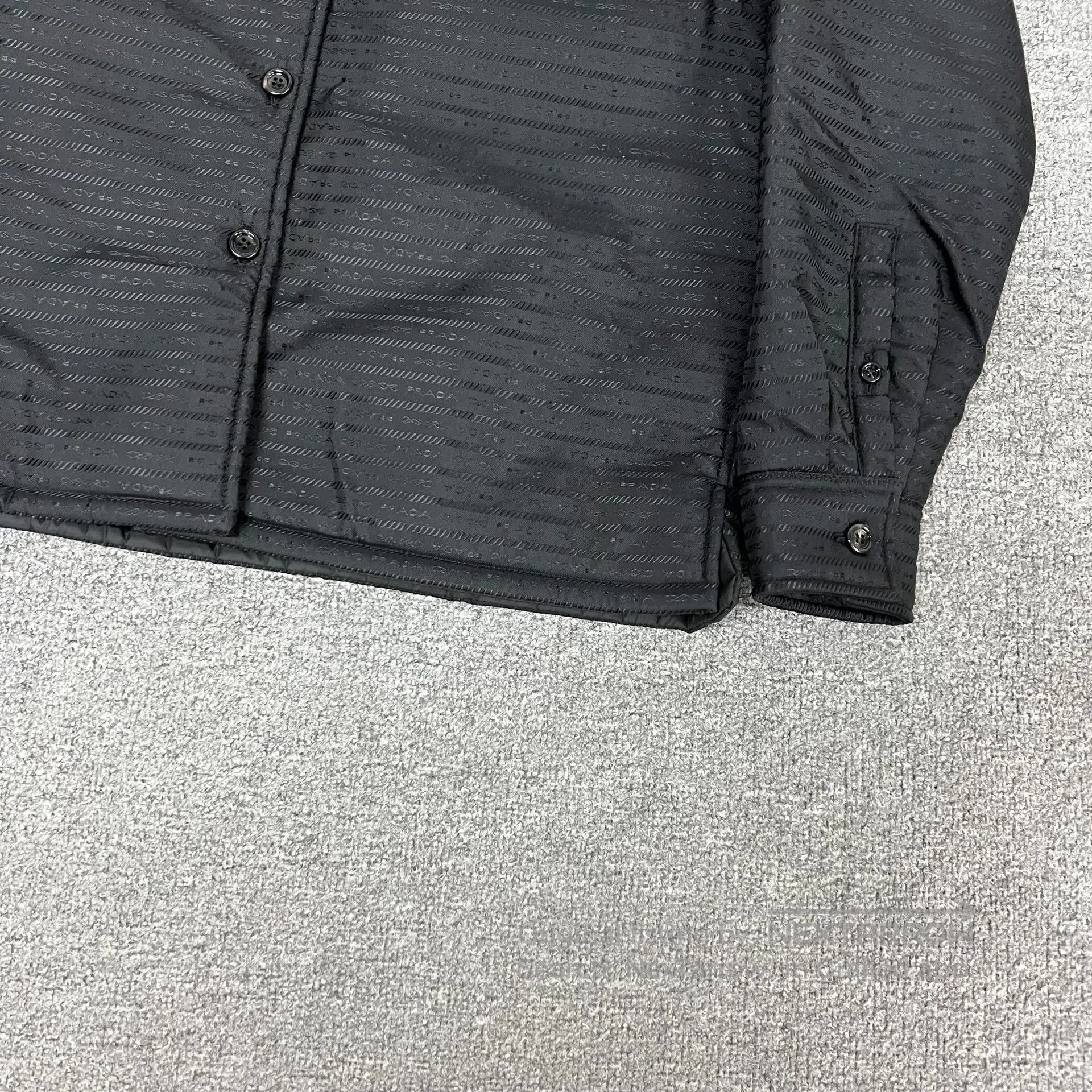 Prada Prada size 38 Dark pattern full-print recycled nylon cotton Size US M / EU 48-50 / 2 - 6 Thumbnail