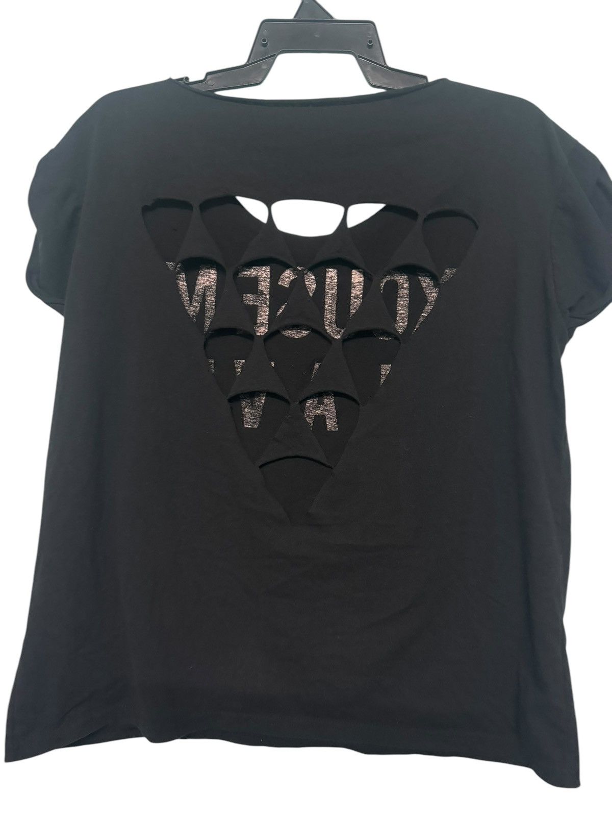 Japanese Brand 💥RARE PUNK DESIGN TRIANGLE CUT EXCUSE ME I’M A VIP SHIRT Size M / US 6-8 / IT 42-44 - 6 Thumbnail