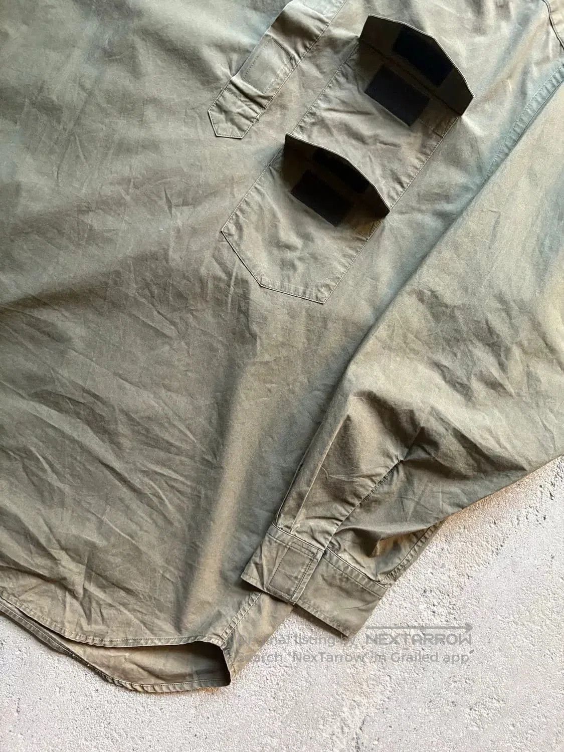 Yohji Yamamoto Yohji Yamamoto Vintage Cargo Shirt. Size US M / EU 48-50 / 2 - 7 Thumbnail