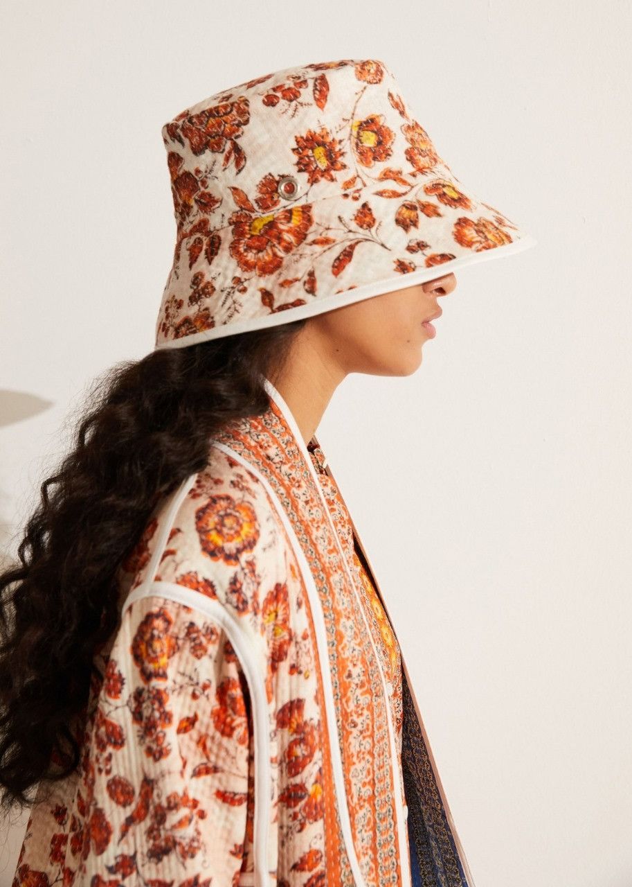 Loro Piana o1srvl11e0624 Size: OS FAN1743 Zita Hat Size ONE SIZE - 2 Thumbnail
