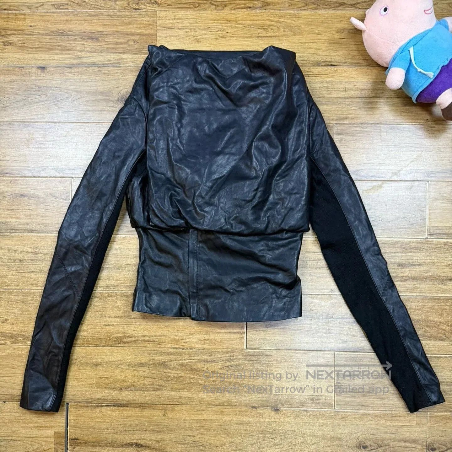 Rick Owens Rick Owens Classic Dark Fashion Leather Jacket. Size US M / EU 48-50 / 2 - 1 Thumbnail