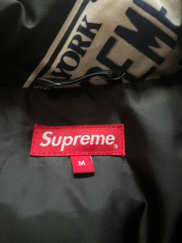 Supreme Supreme “See you in hell” New York Plates Puffer Size US M / EU 48-50 / 2 - 8 Thumbnail
