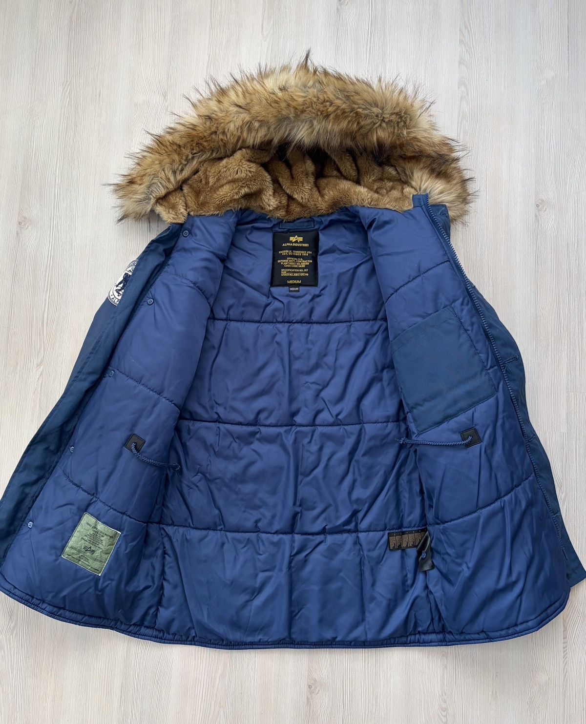 Alpha Industries Alpha Industries Polar n3B Extreme Expedition Blue Parka Size US M / EU 48-50 / 2 - 7 Thumbnail