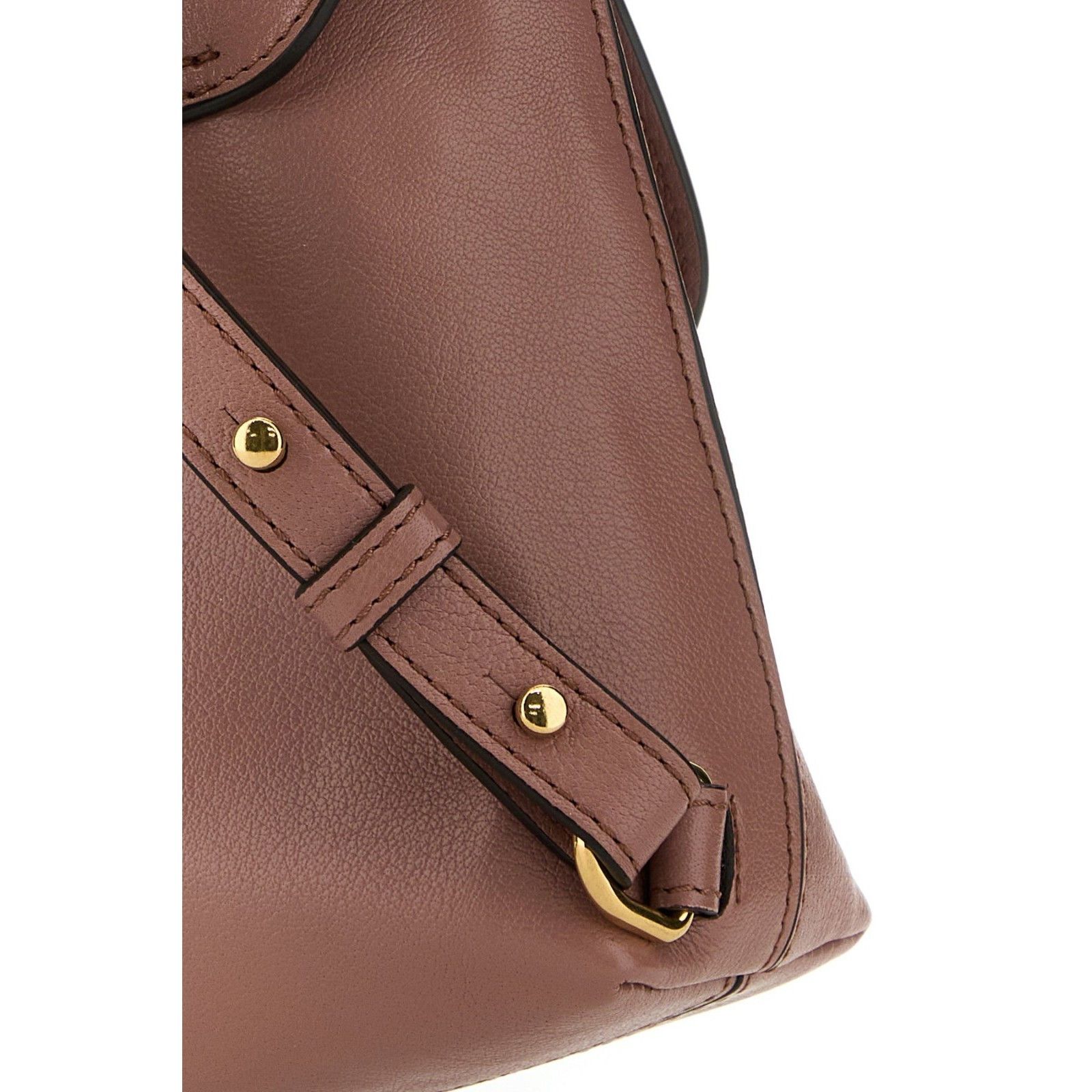 Chloe Chloe Horse Medal Beige Backpack New & Authentic Size ONE SIZE - 4 Thumbnail
