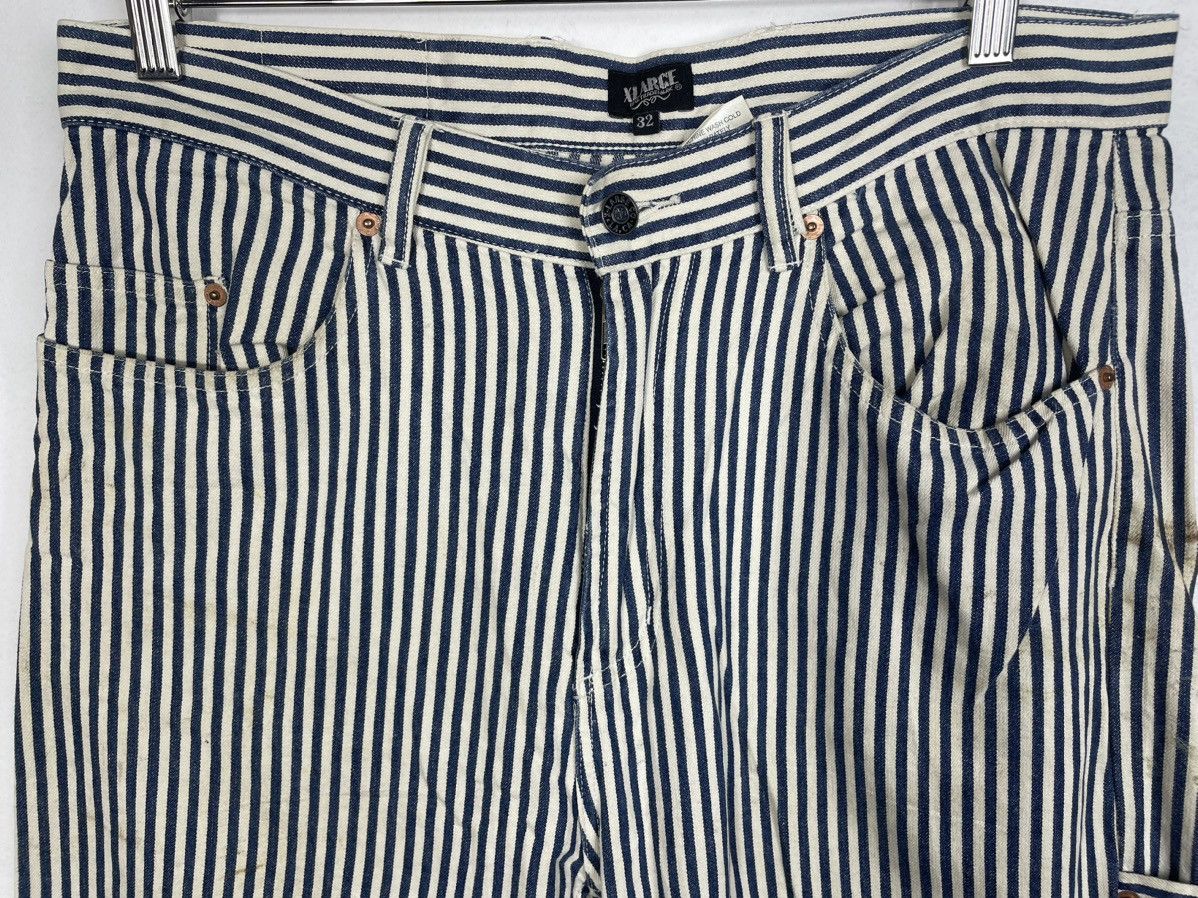 X-LARGE Vintage X Large Hickory Stripes Carpenter Pants Size US 33 - 5 Thumbnail