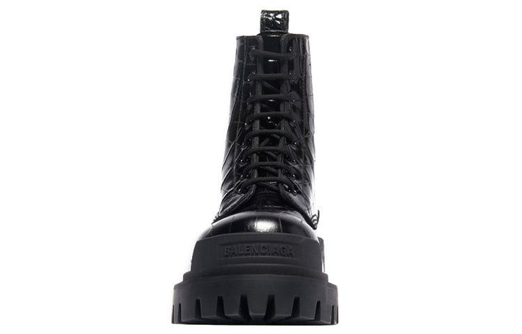 Balenciaga Balenciaga Strike Lace Up Boots SIZE 35 Size ONE SIZE - 1 Thumbnail