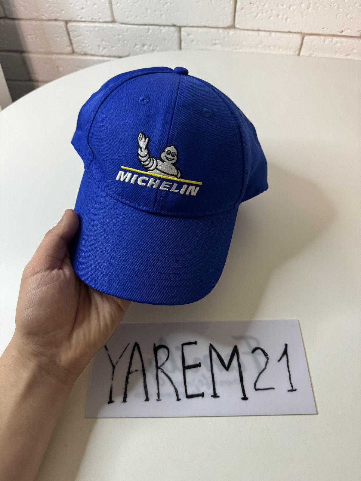 Vintage Michelin cap hat Size ONE SIZE - 2 Thumbnail