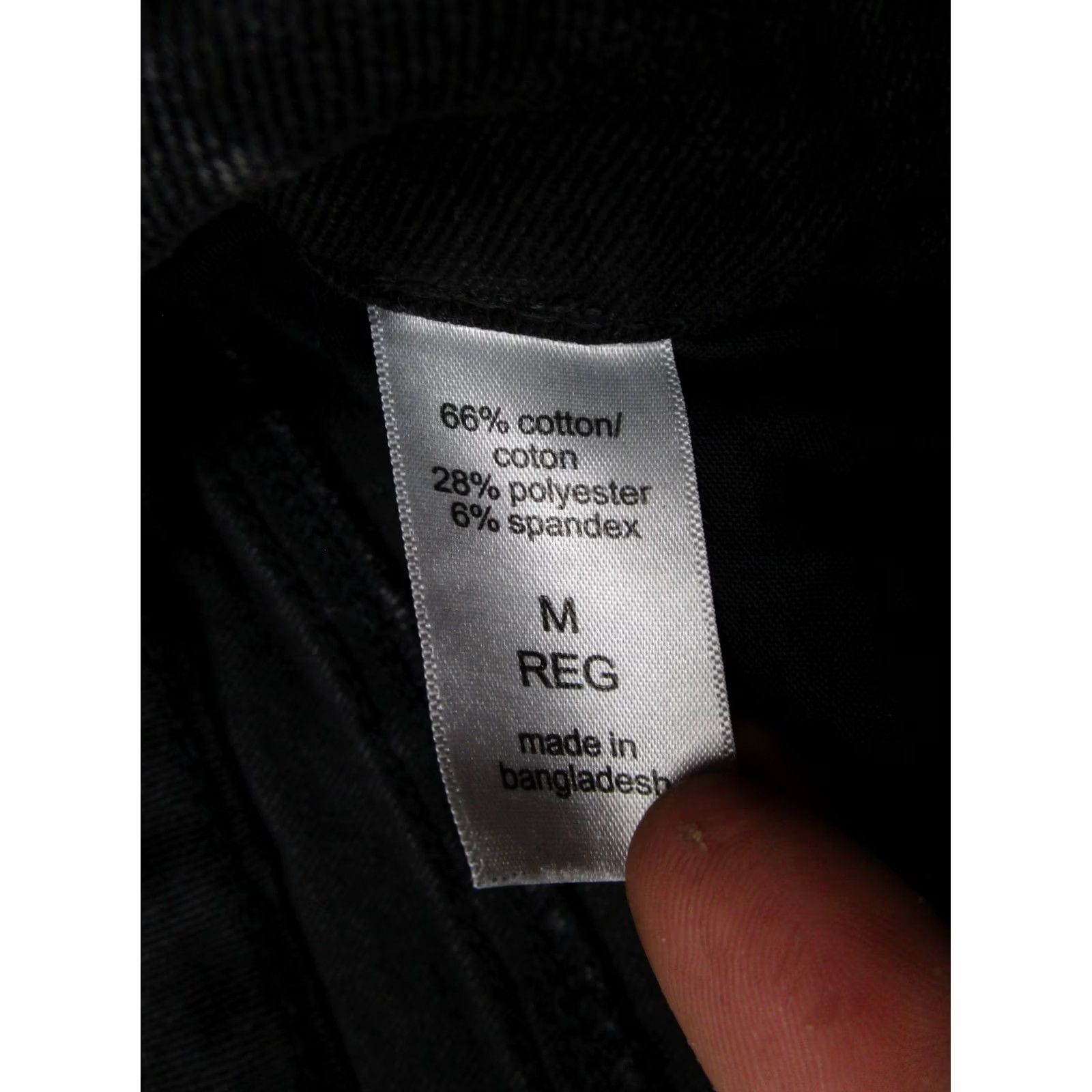 Vintage Maurices M Jeans Womens High Rise Button Fly Stretch Denim Jeans Black Size M Skinny Jean Regular Pocket 5-Pocket Size 32" / US 10 / IT 46 - 4 Thumbnail