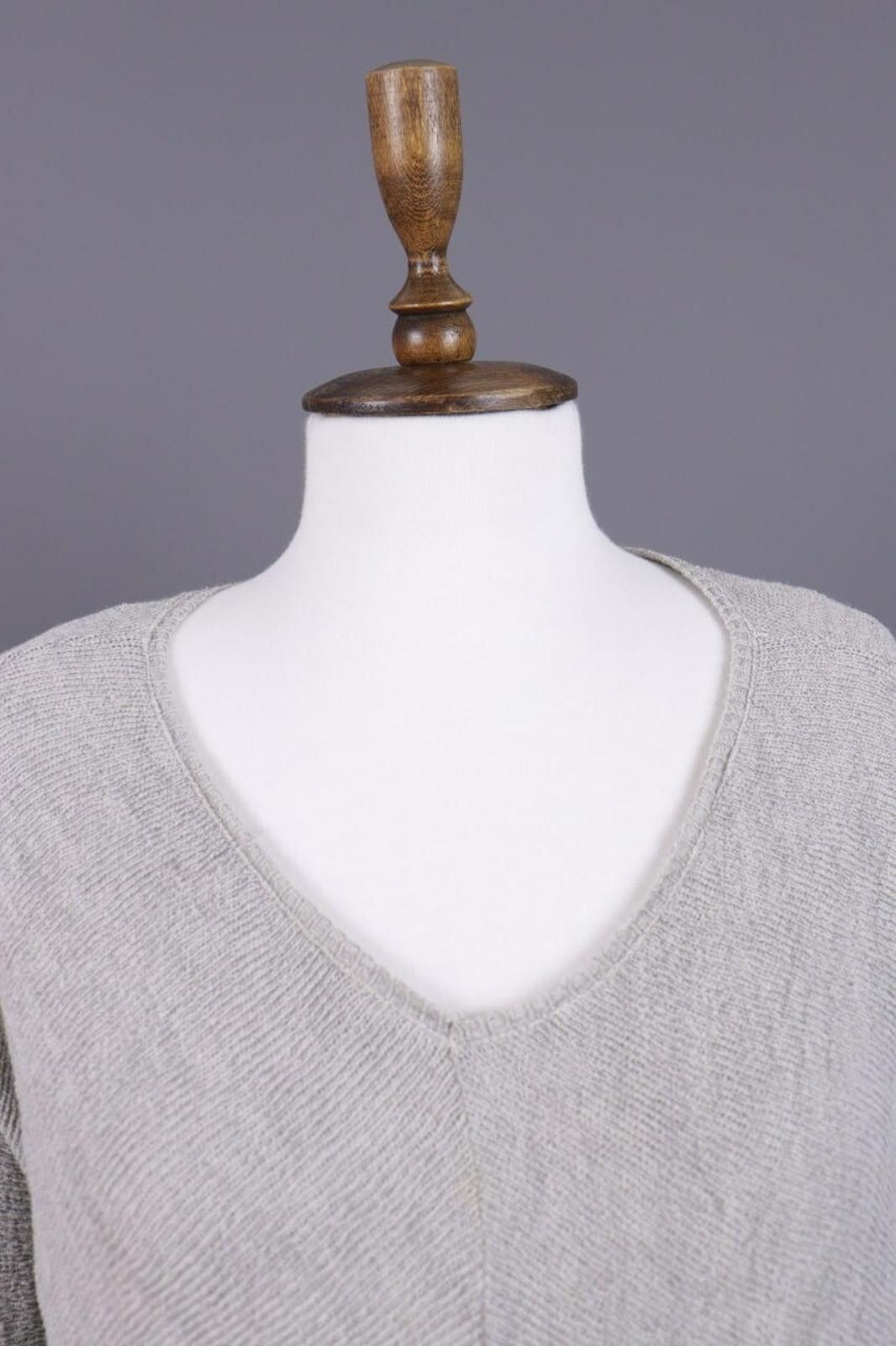 Transit Transit Par Such Gray Lagenlook Knit Sweater Size 1 / S Size S / US 4 / IT 40 - 9 Thumbnail