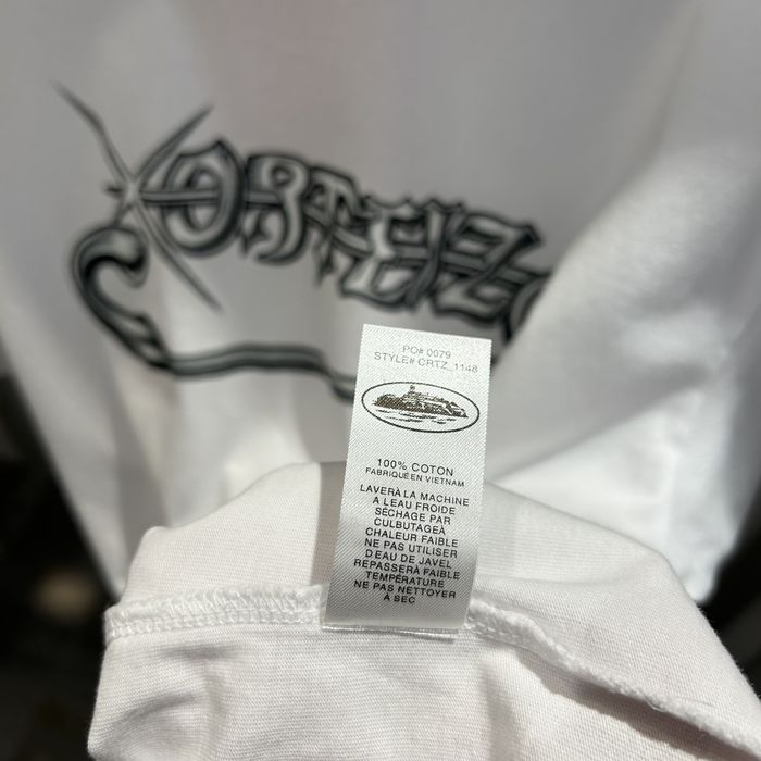 Corteiz Corteiz Safety Pin Tee White | Grailed