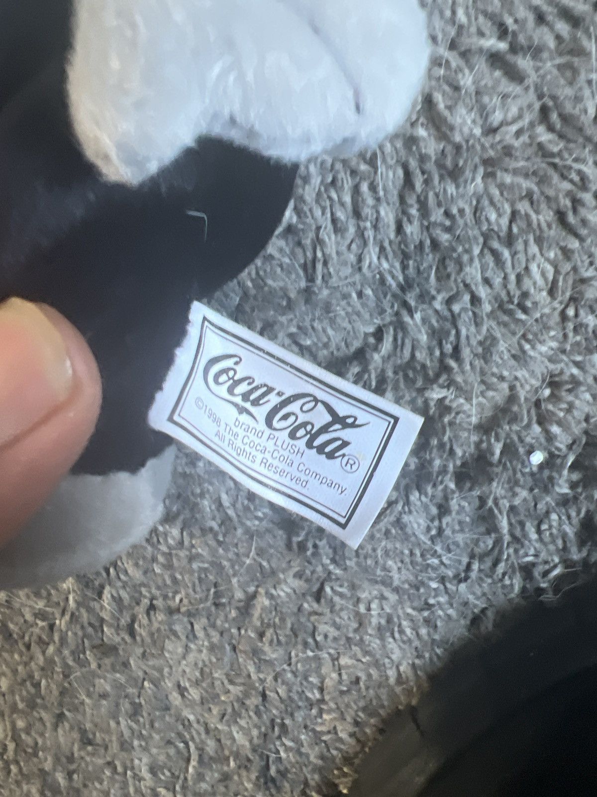 Coca Cola 1998 Coca-Cola Rilly The Gorilla Bean Bag Size ONE SIZE - 7 Thumbnail