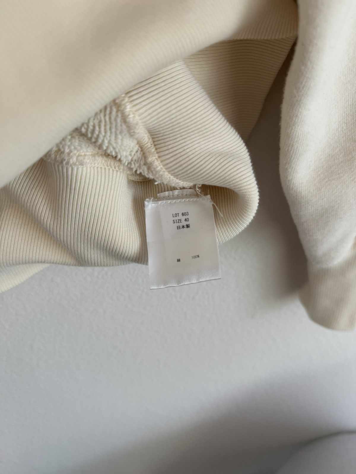 Taiga Takahashi Lot 603 White Sweatshirt Size US M / EU 48-50 / 2 - 4 Thumbnail