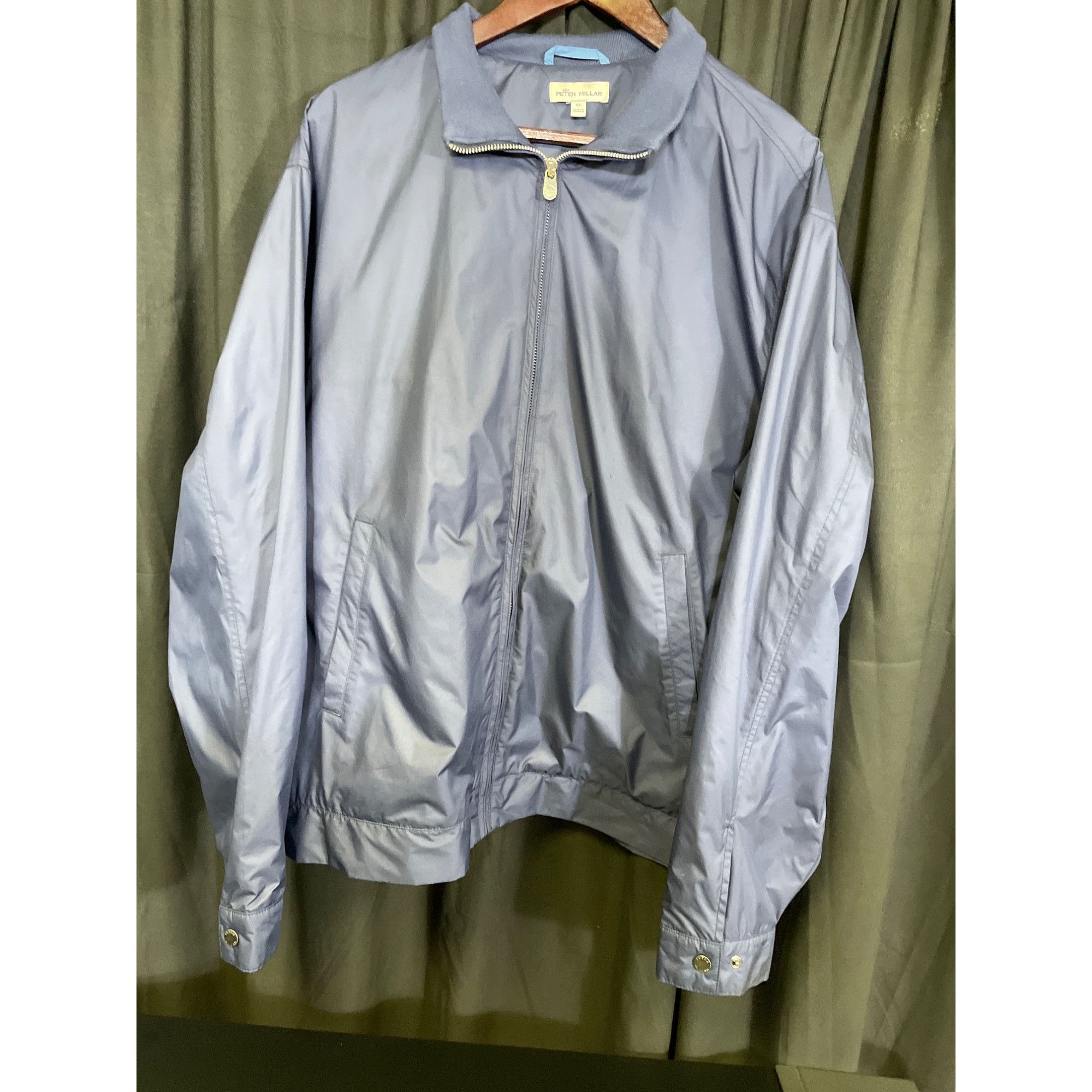 Peter Millar Peter Millar Mens Blue Full-Zip up collard jacket size XL SK Size US XL / EU 56 / 4 - 1 Thumbnail