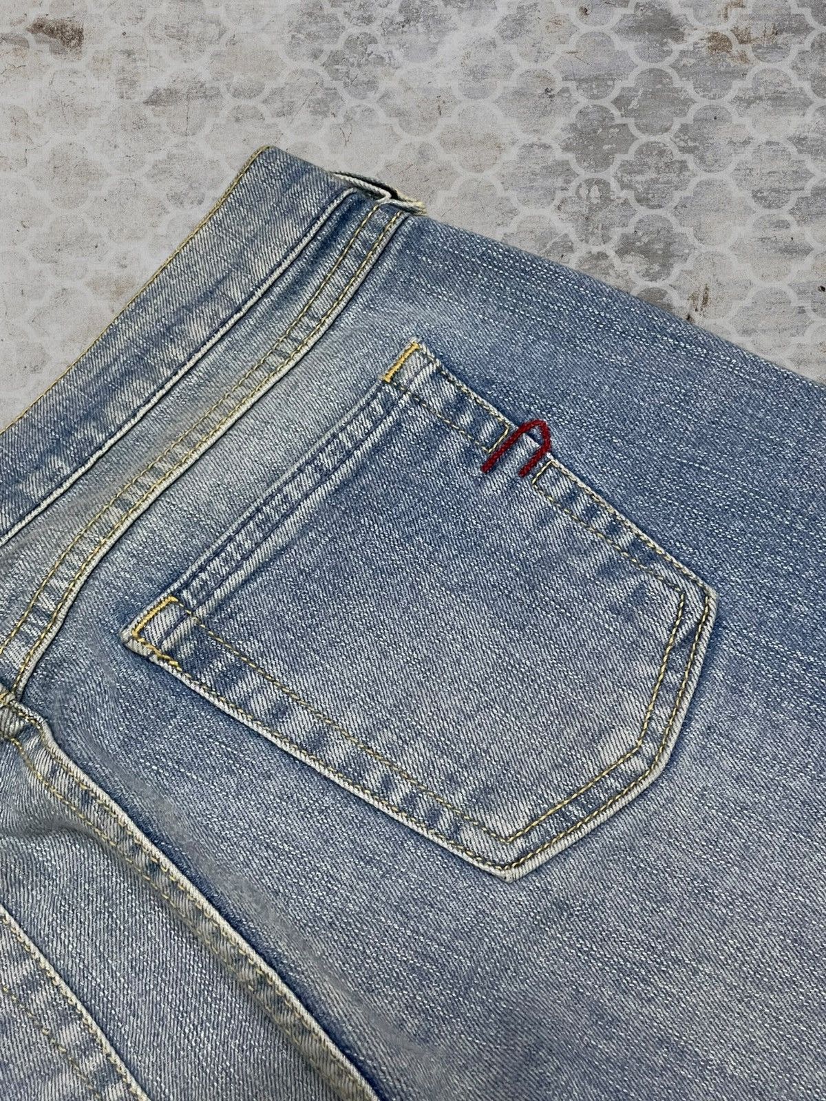 Diesel Vintage Authentic Designer Diesel Flared Blue Denim Size US 28 / EU 44 - 16 Thumbnail