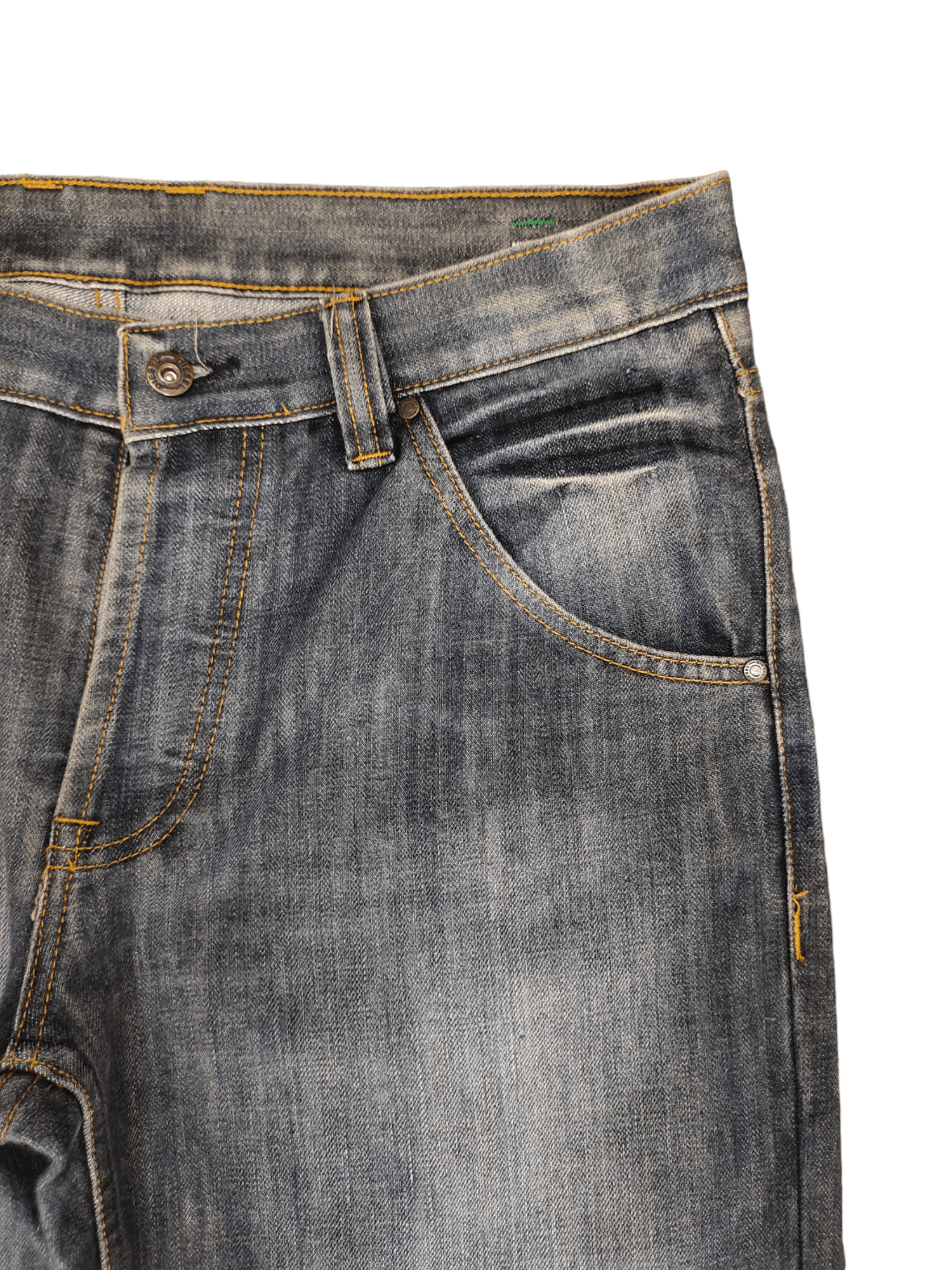 Diesel Vintage Y2k Diesel D Logo Embroidered Loose Denim Pants Size US 36 / EU 52 - 9 Thumbnail