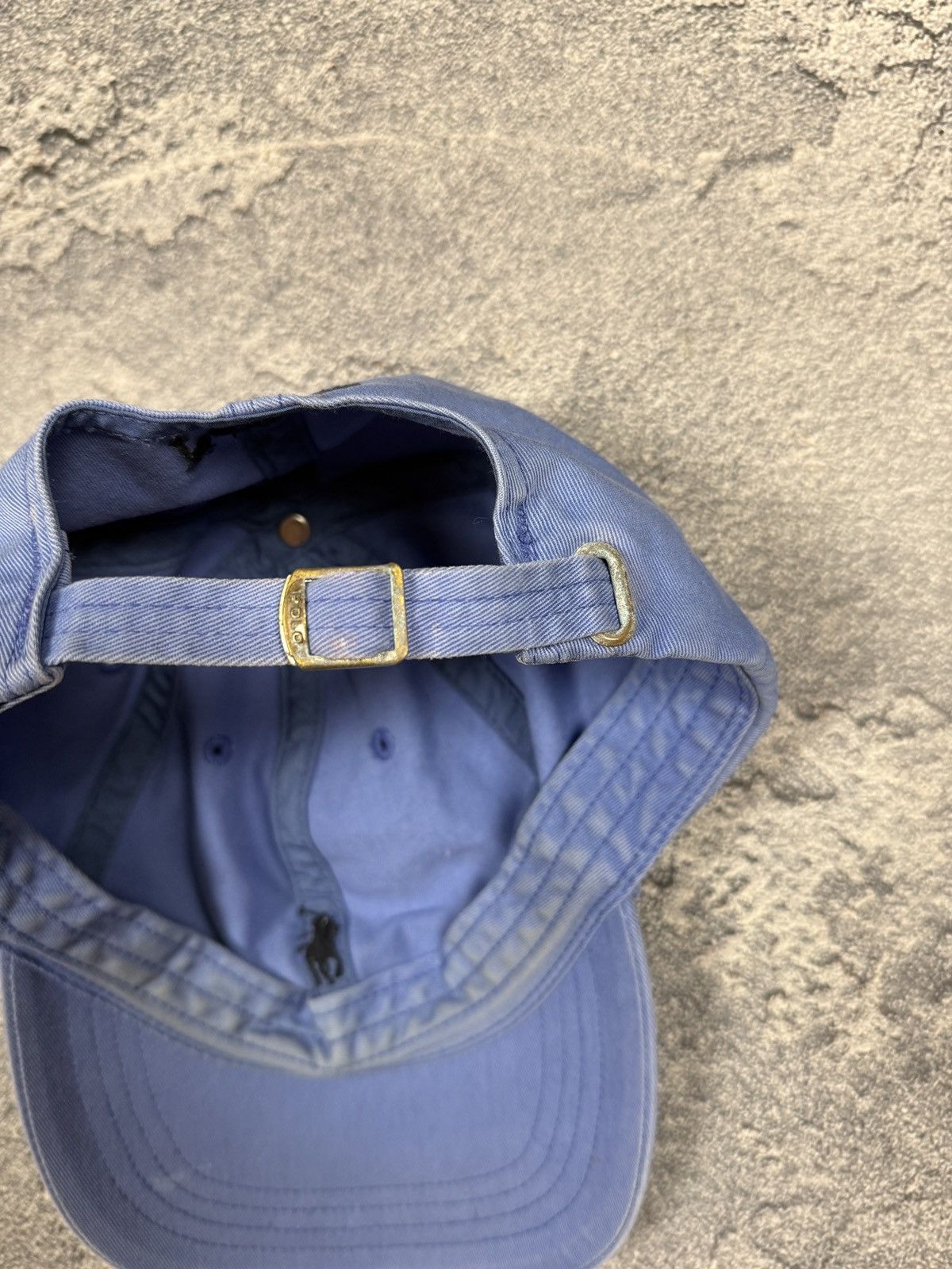 Polo Ralph Lauren × Ralph Lauren × Vintage Vintage Distressed Polo Ralph Lauren Cap Logo Size ONE SIZE - 8 Thumbnail
