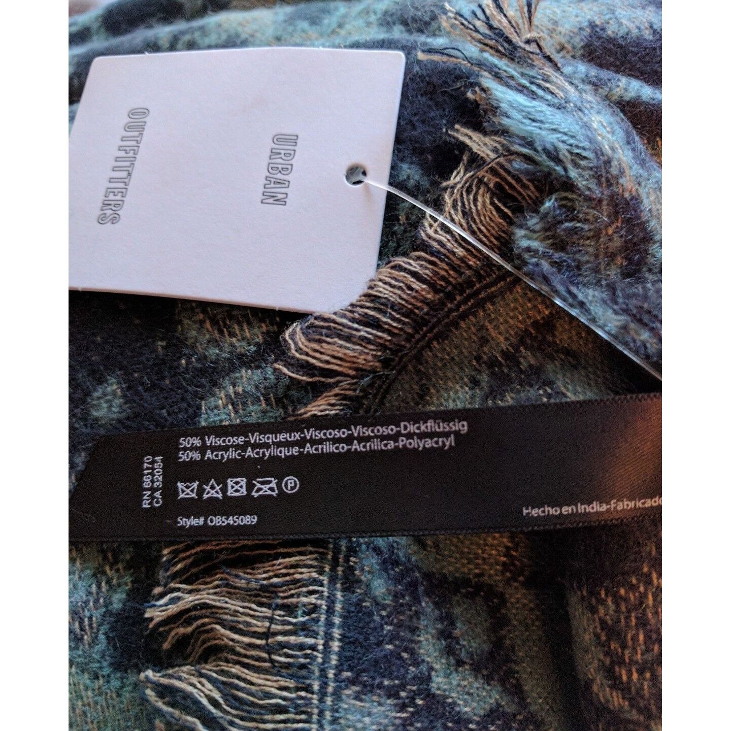 Urban Outfitters Urban Outfitters Scarf Womens Multicolor Size ONE SIZE - 5 Thumbnail