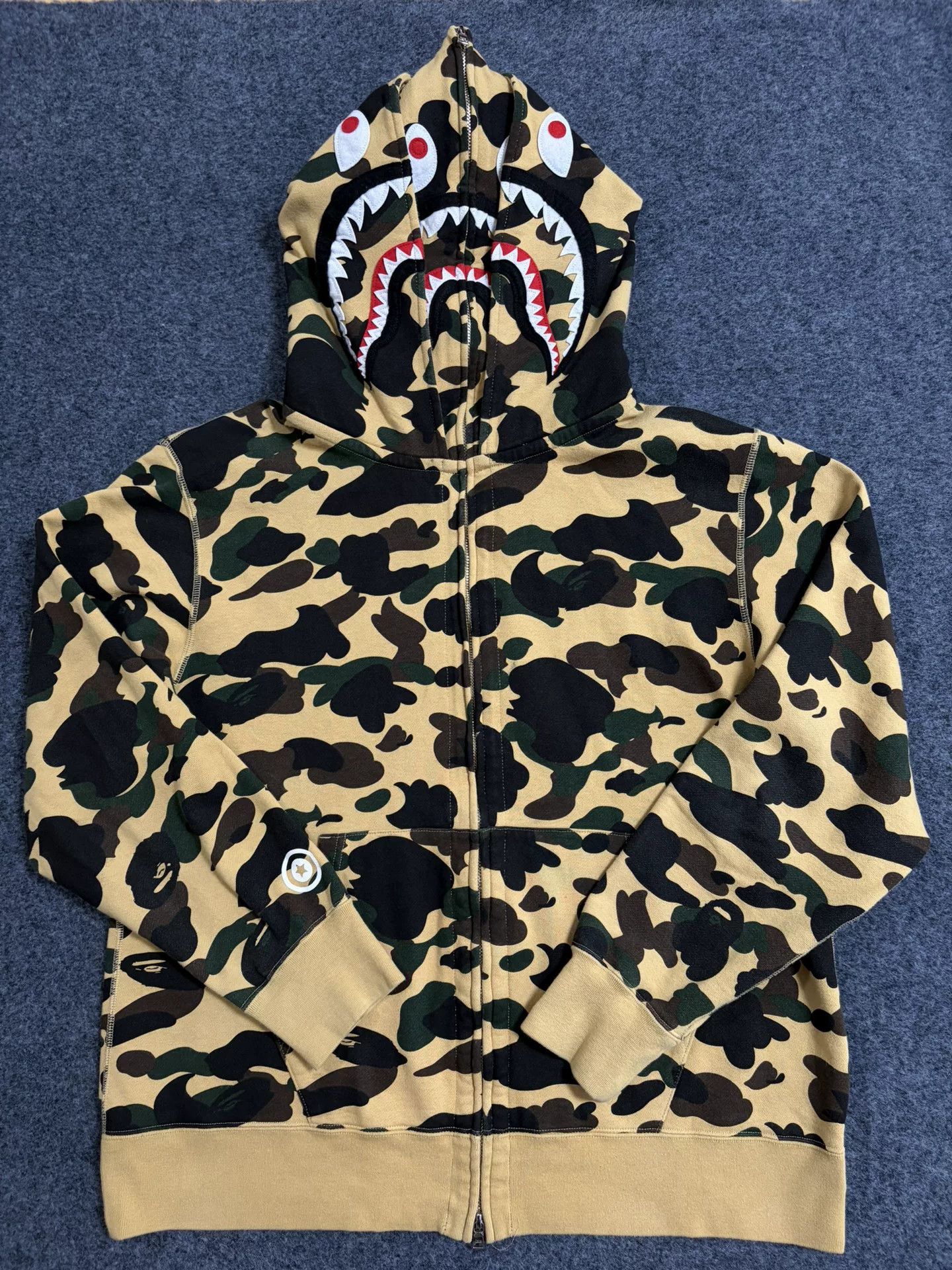 Bape Bape X Multi Shark Sweatshirt Pullover Size US XXL / EU 58 / 5 - 1 Thumbnail