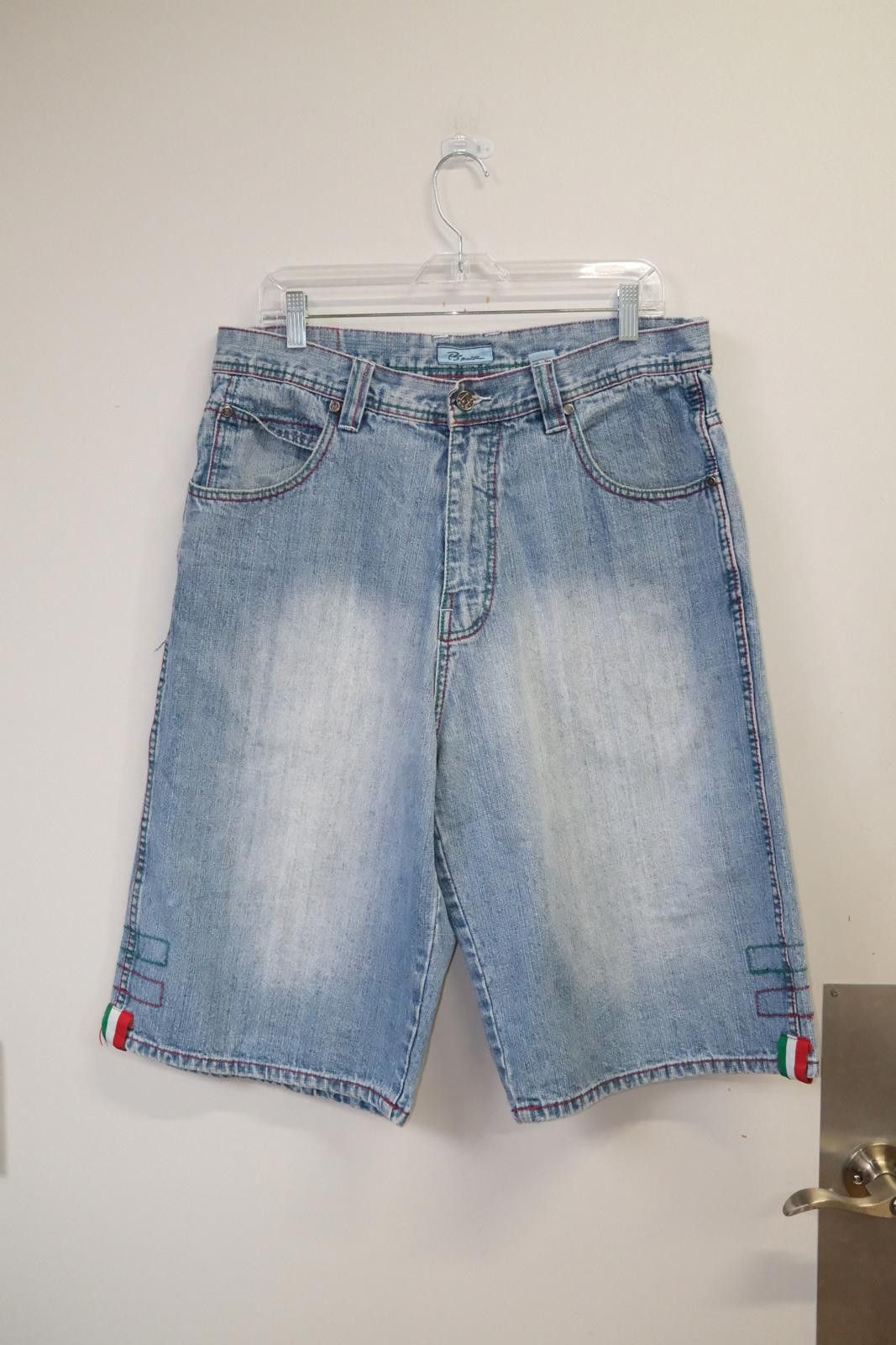 Vintage 00's P.S. Mover Light Wash Jort Size 32" / US 10 / IT 46 - 1 Thumbnail