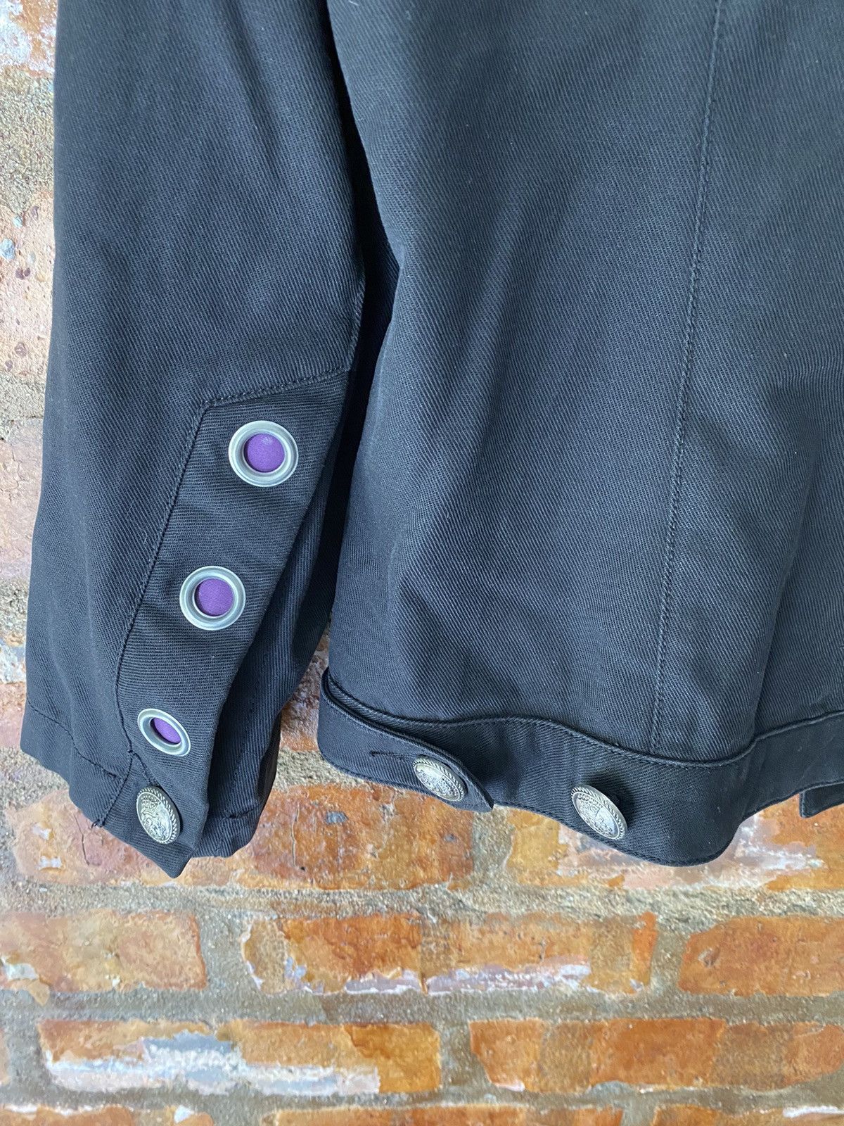 Japanese Brand ALGONQUINS Japan punk and gothic “0” ring Zipper Jacket Size S / US 4 / IT 40 - 13 Thumbnail
