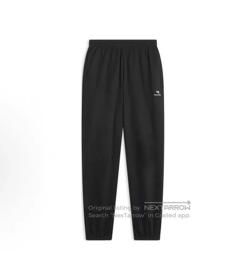Balenciaga Balenciaga size S Embroidered Logo Cuffed Casual Pants Size US 27 - 1 Thumbnail