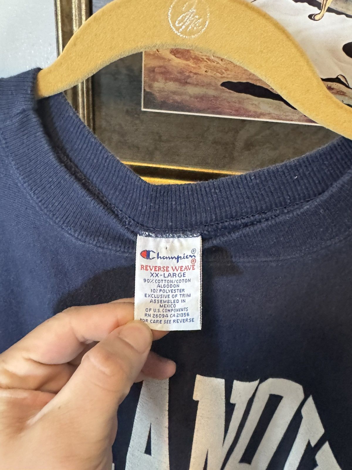 Champion Vintage Villanova Champion Reverse Weave Sweatshirt Size US XXL / EU 58 / 5 - 4 Thumbnail