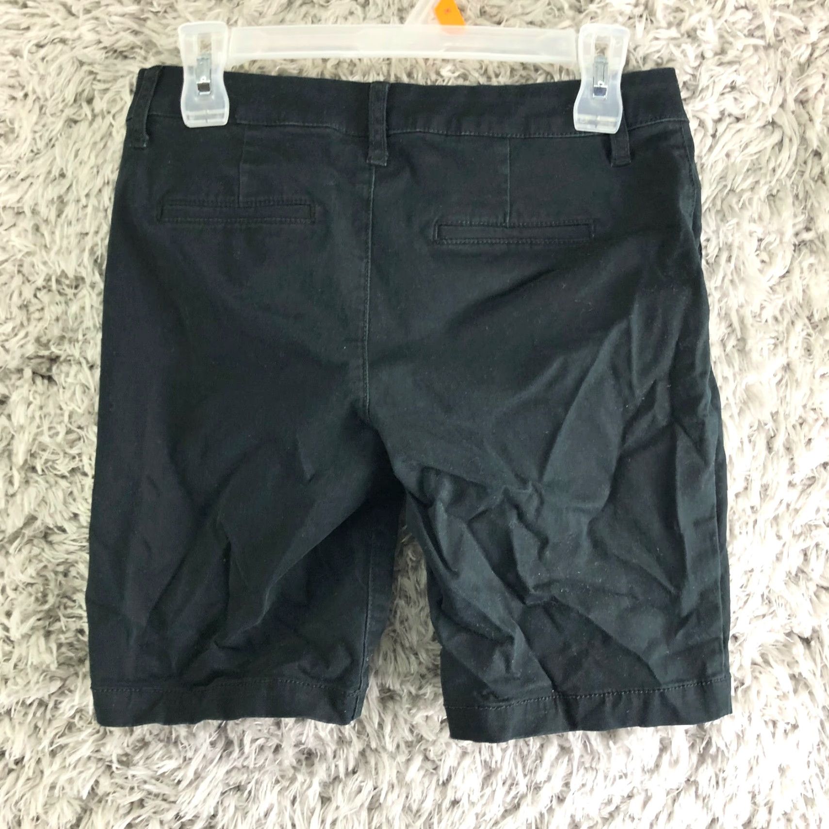 Apt. 9 Apt.9 Bermuda Shorts Black Mid Rise Women 6 Denim Cotton Casual Activewear Women Mens? Size 29" - 4 Thumbnail