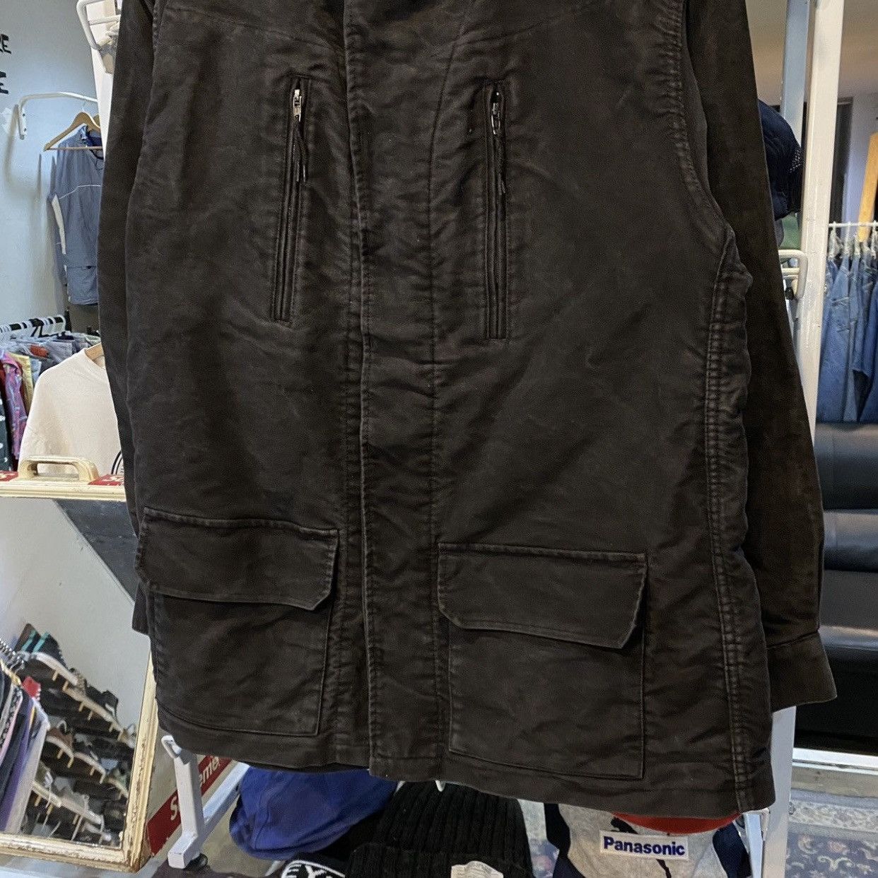 A.P.C. A.P.C Vintage Military Field Jacket Black Utility Chore Coat Size US M / EU 48-50 / 2 - 5 Thumbnail