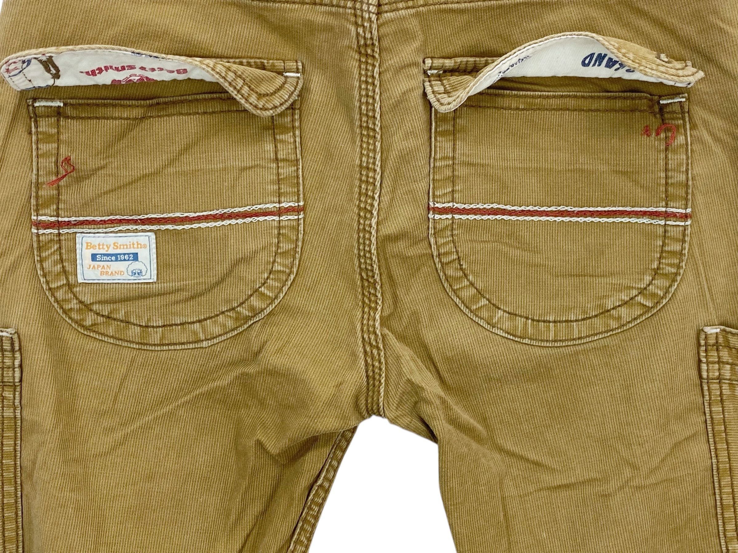 Japanese Brand Betty Smith Carpenter Workwear Hickory Dungarees Size 25" / US 0 / IT 36 - 11 Thumbnail
