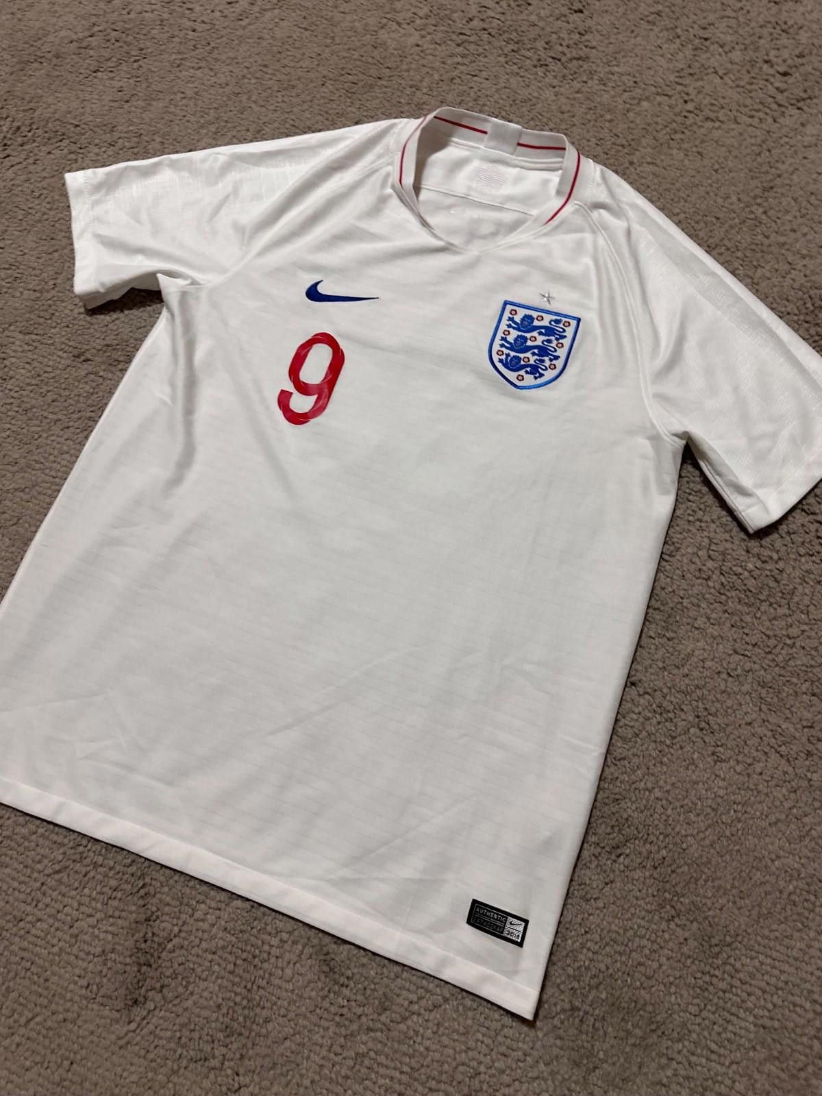 Nike Nike England 2018-2019 World Cup Football Shirt #9 Kane Size US L / EU 52-54 / 3 - 2 Thumbnail