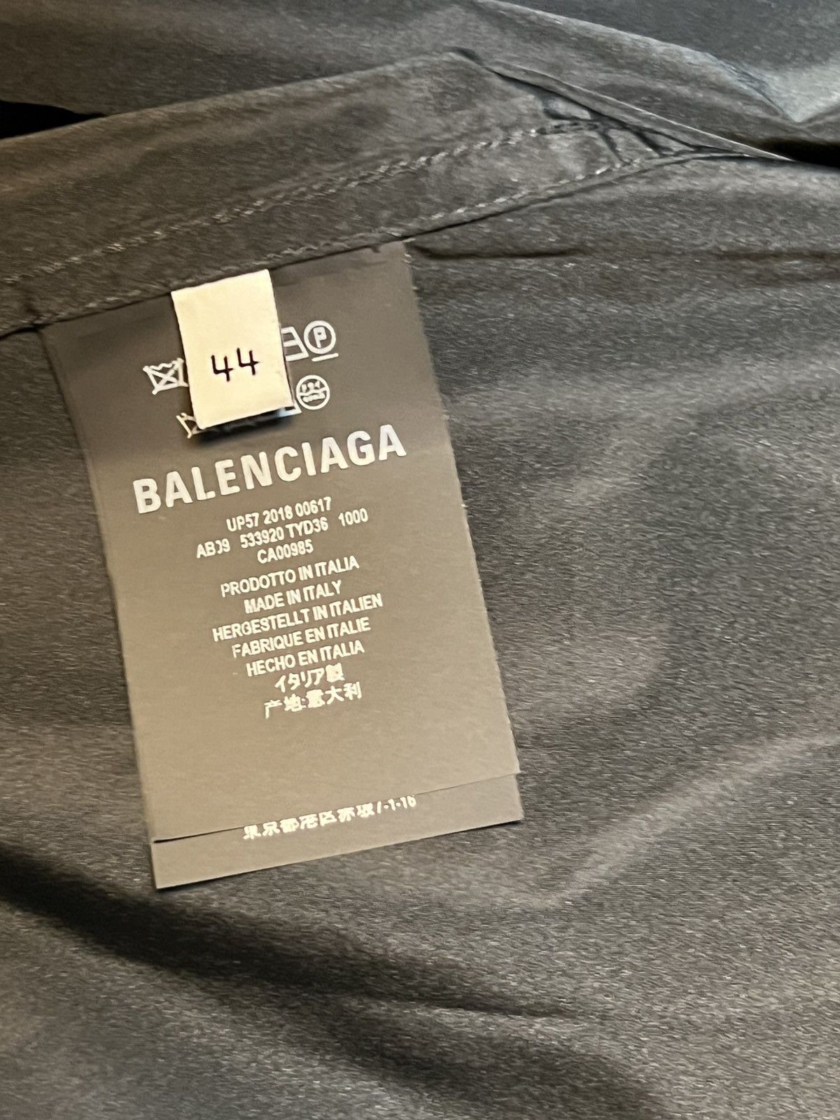 Balenciaga Balenciaga Political Logo jacket Size US S / EU 44-46 / 1 - 9 Thumbnail