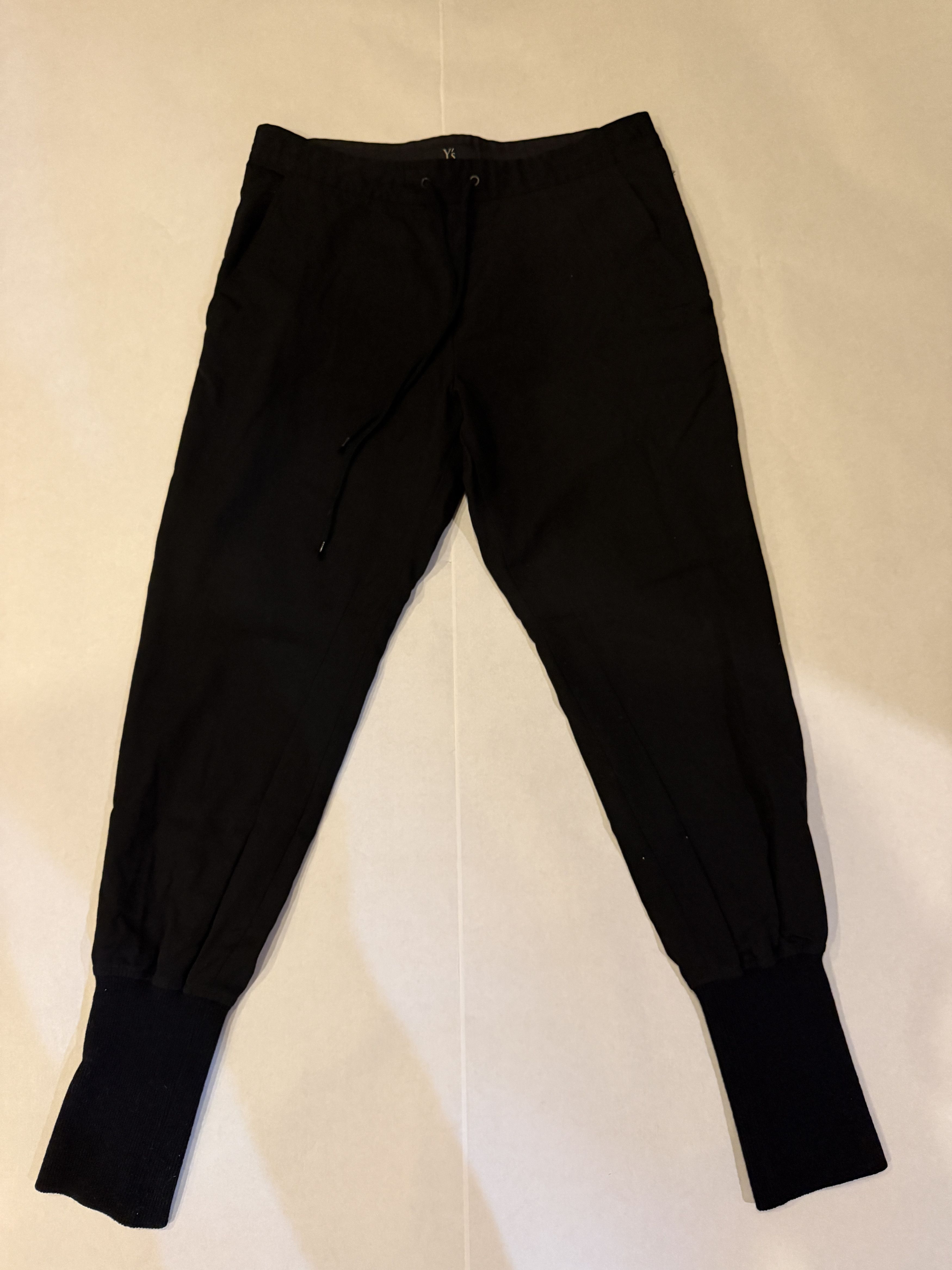 Yohji Yamamoto Y's for men 90s Black Wool Wide Slacks Size M | Grailed