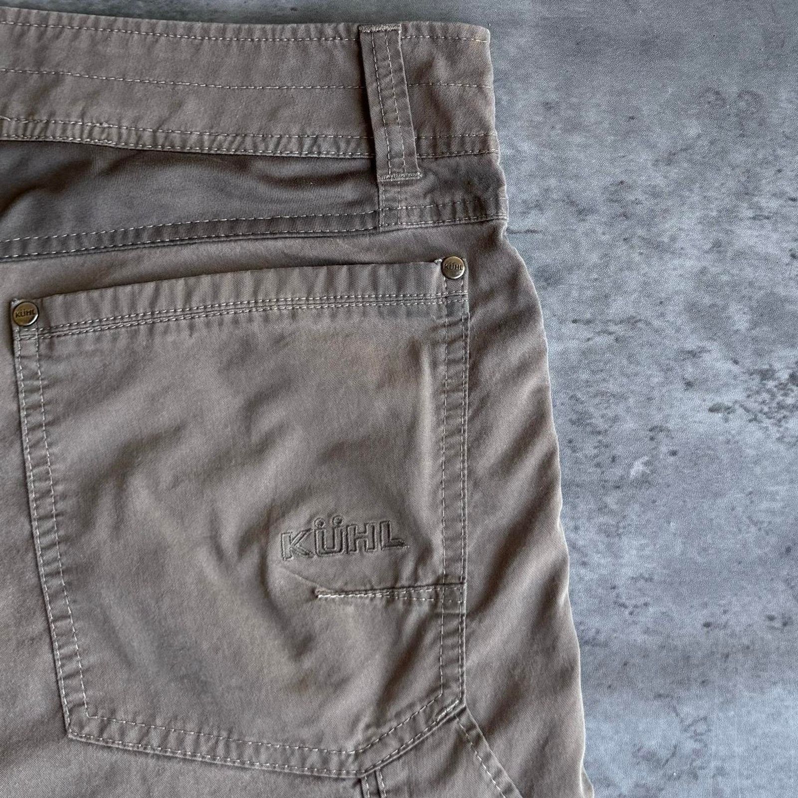 Carhartt × Kuhl × Vintage Vintage Y2K KUHL Brown Technical Skater Tech Utility Pants Size US 36 / EU 52 - 3 Thumbnail