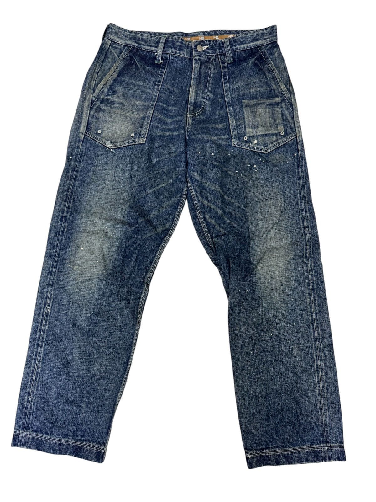 New Era New Era Selvege Denim Pants Size US 36 / EU 52 - 1 Thumbnail