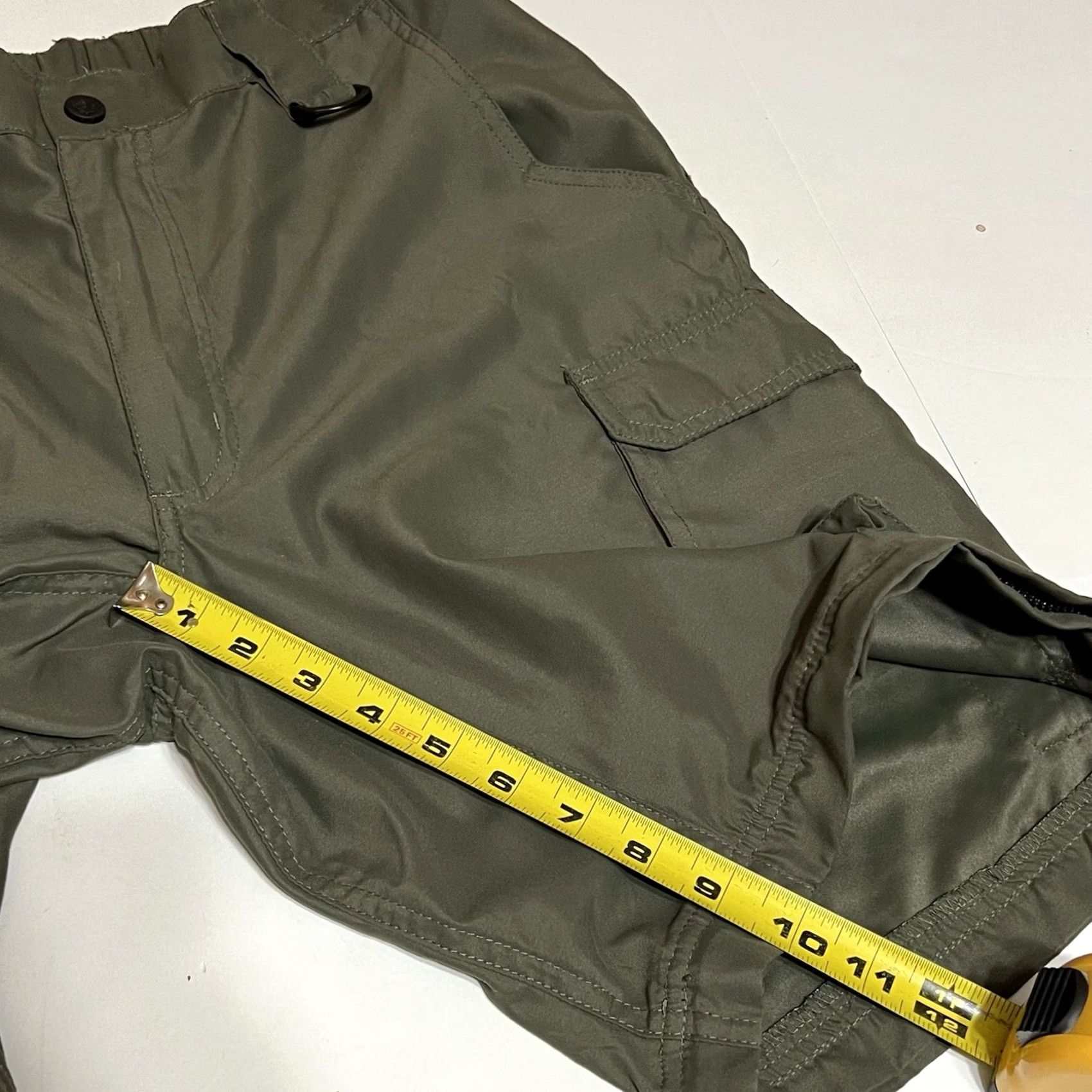Vintage Boy Scouts of America Cargo shorts Mens S Green Polyester Zip off Casual Shorts Womens? Mens Size US 29 - 5 Thumbnail