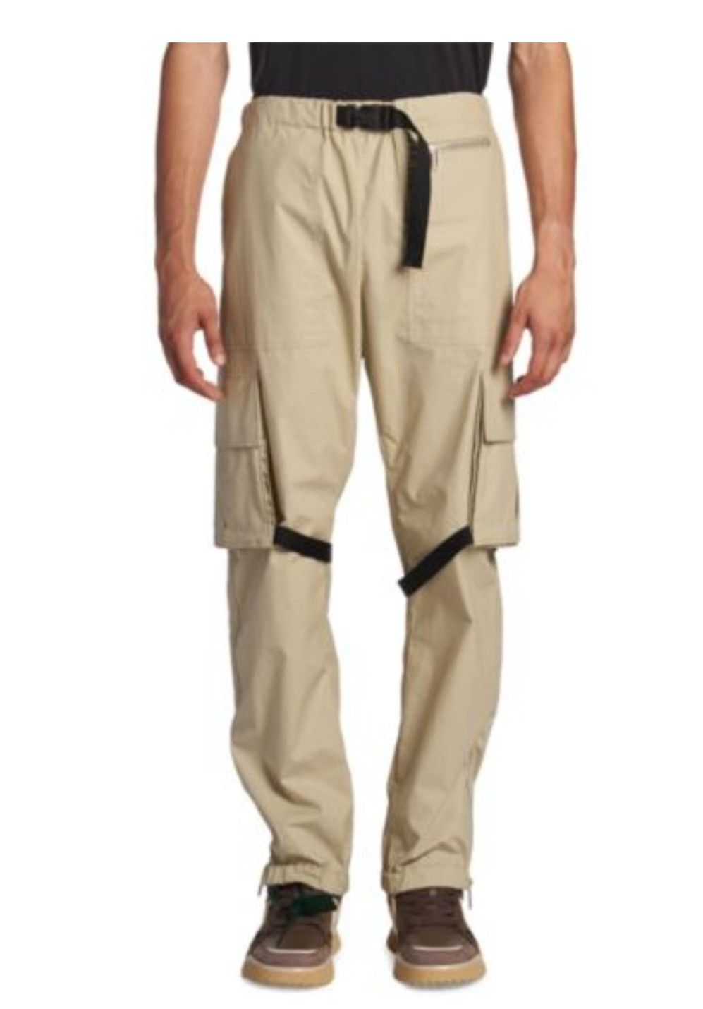 Off-White Off-White Beige Cotton Cargo Pants Size S Size US 32 / EU 48 - 5 Thumbnail