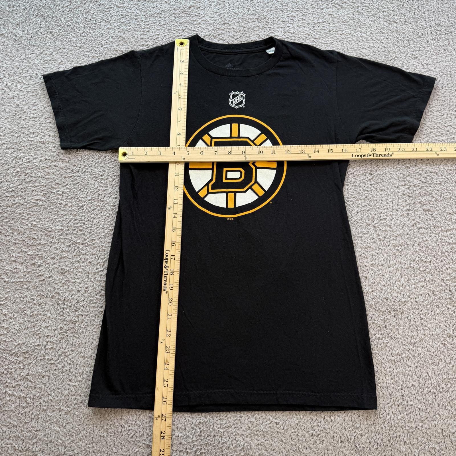 Adidas Boston Bruins Patrice Bergeron #37 Adidas NHL T Shirt Mens S Size US S / EU 44-46 / 1 - 3 Thumbnail