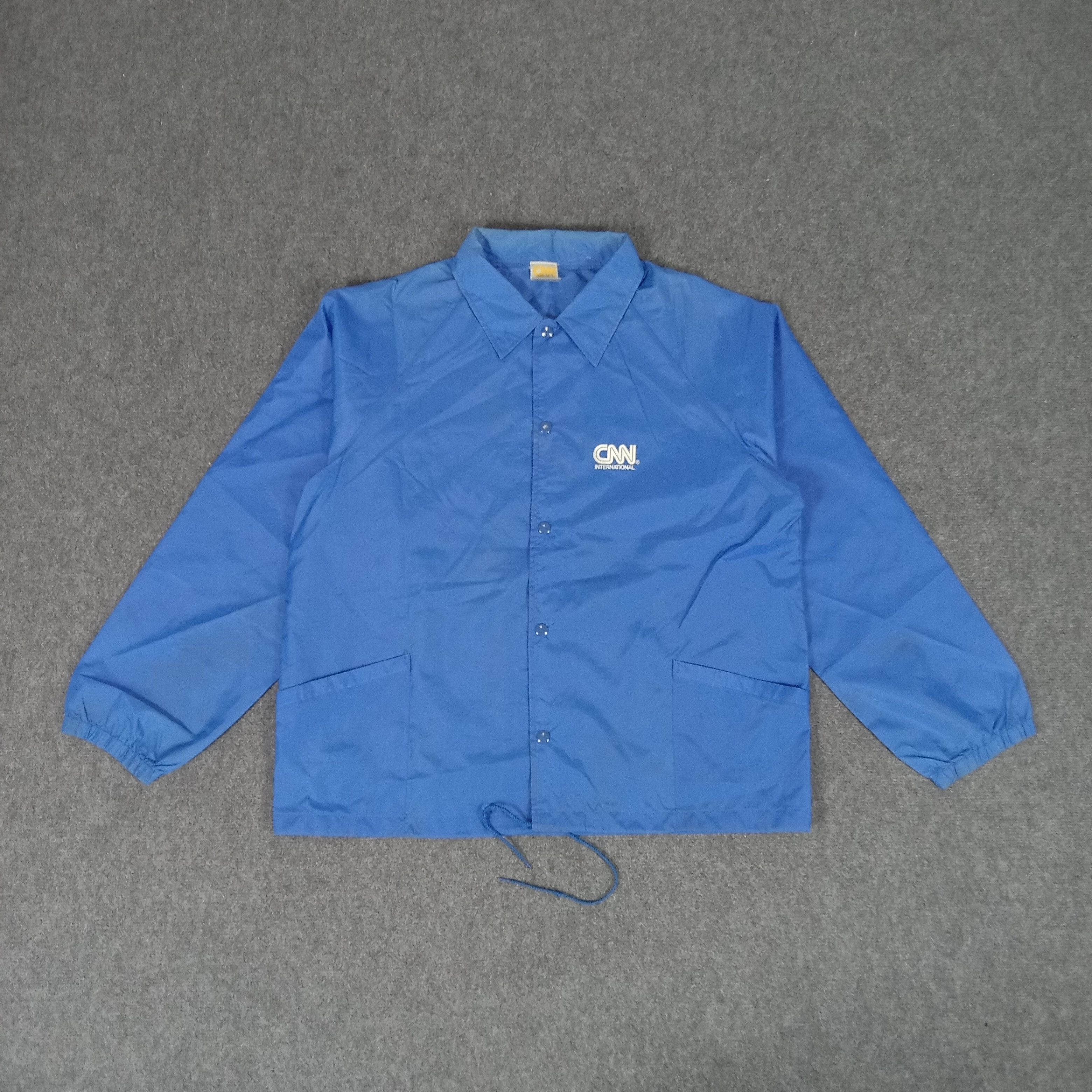 Other CNN International Media Company Windbreaker Jacket Size US L / EU 52-54 / 3 - 3 Thumbnail