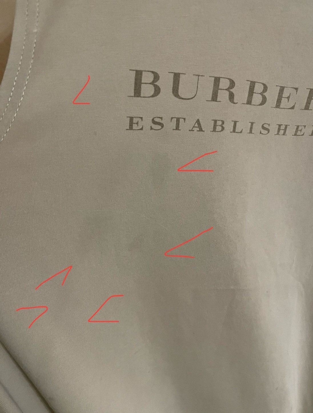 Burberry Burberry t shirt size M Size US M / EU 48-50 / 2 - 9 Thumbnail