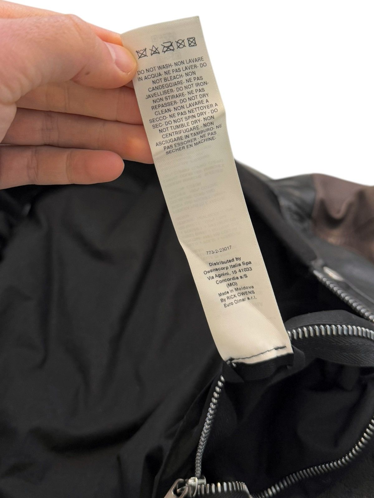 Rick Owens FW23 Luxor Radiance Lamb Leather Bomber Size US M / EU 48-50 / 2 - 9 Thumbnail