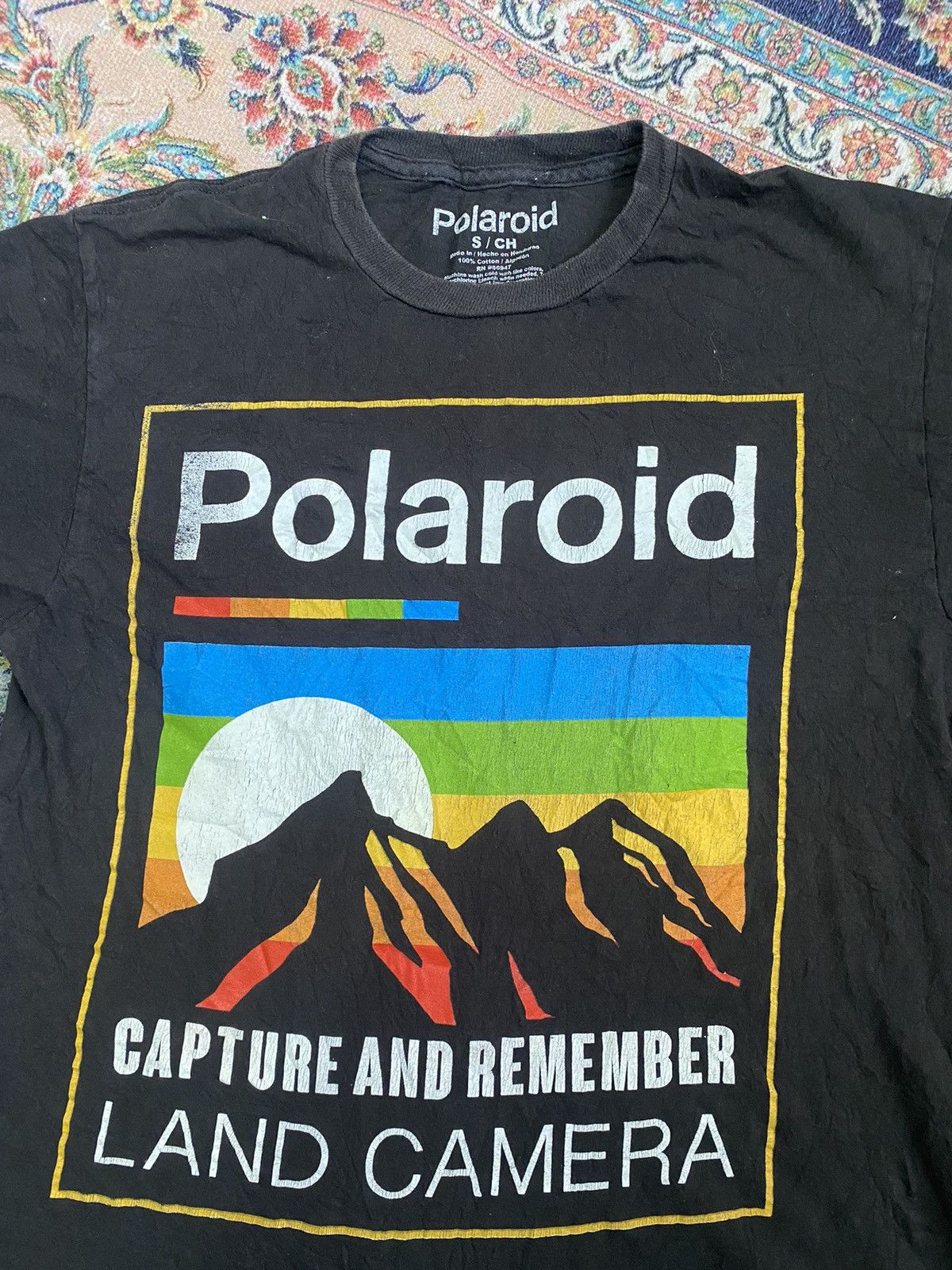 Polaroid × Vintage Vintage Polaroid Big Center logo Capture And Remember Tshirt Size US S / EU 44-46 / 1 - 4 Thumbnail