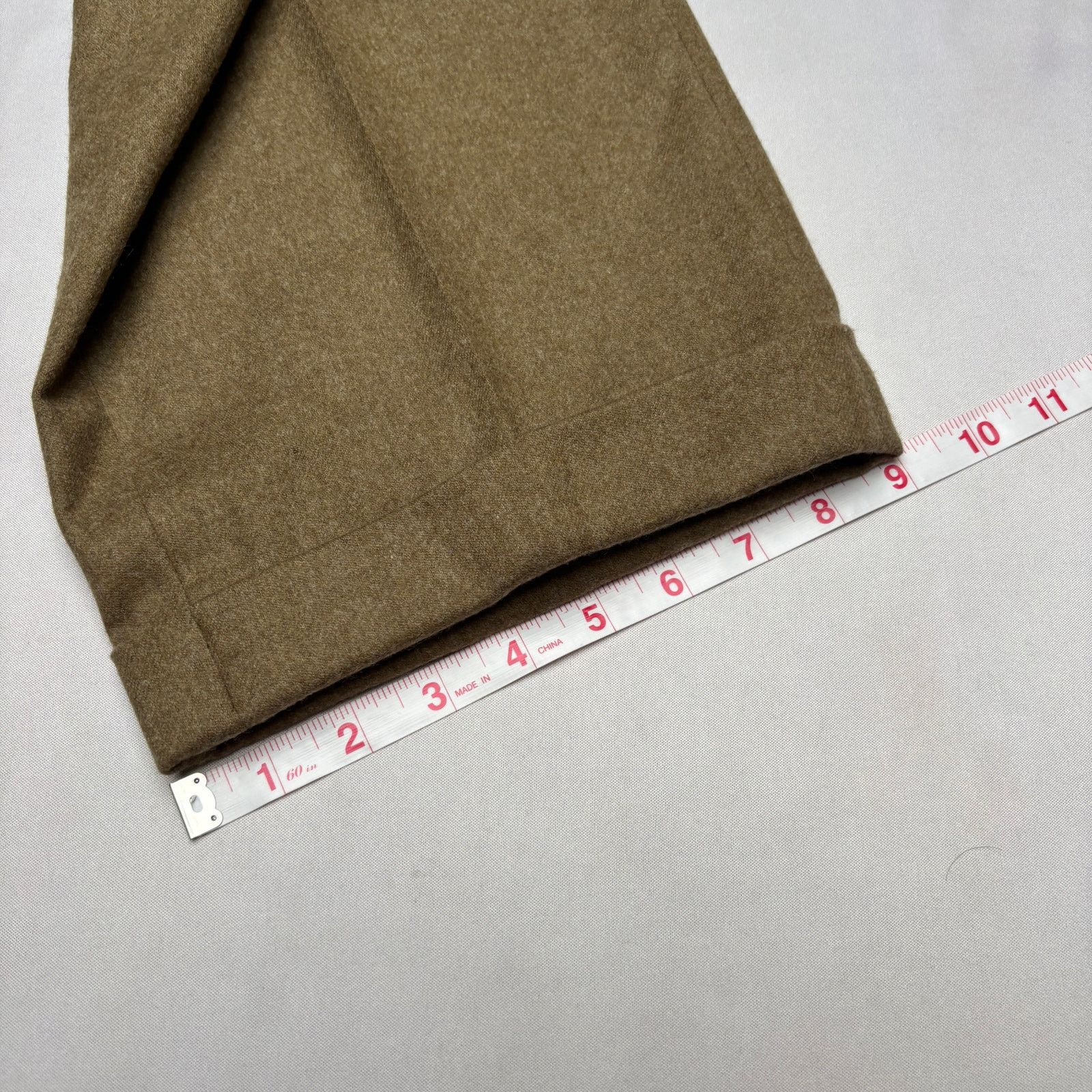 Polo Ralph Lauren × Vintage Vintage Polo Ralph Lauren Wool Cashmere Pleated Pants 38x28 Size US 38 / EU 54 - 8 Thumbnail