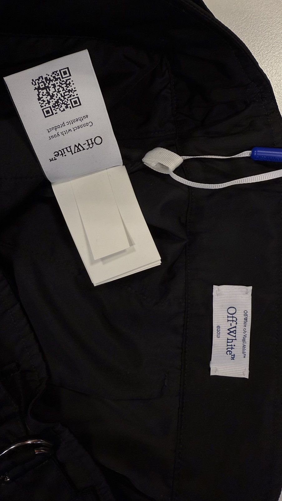 Off-White Off White Black Utility Nylon Zipped Cargo Pants NEW Size US 33 - 7 Thumbnail