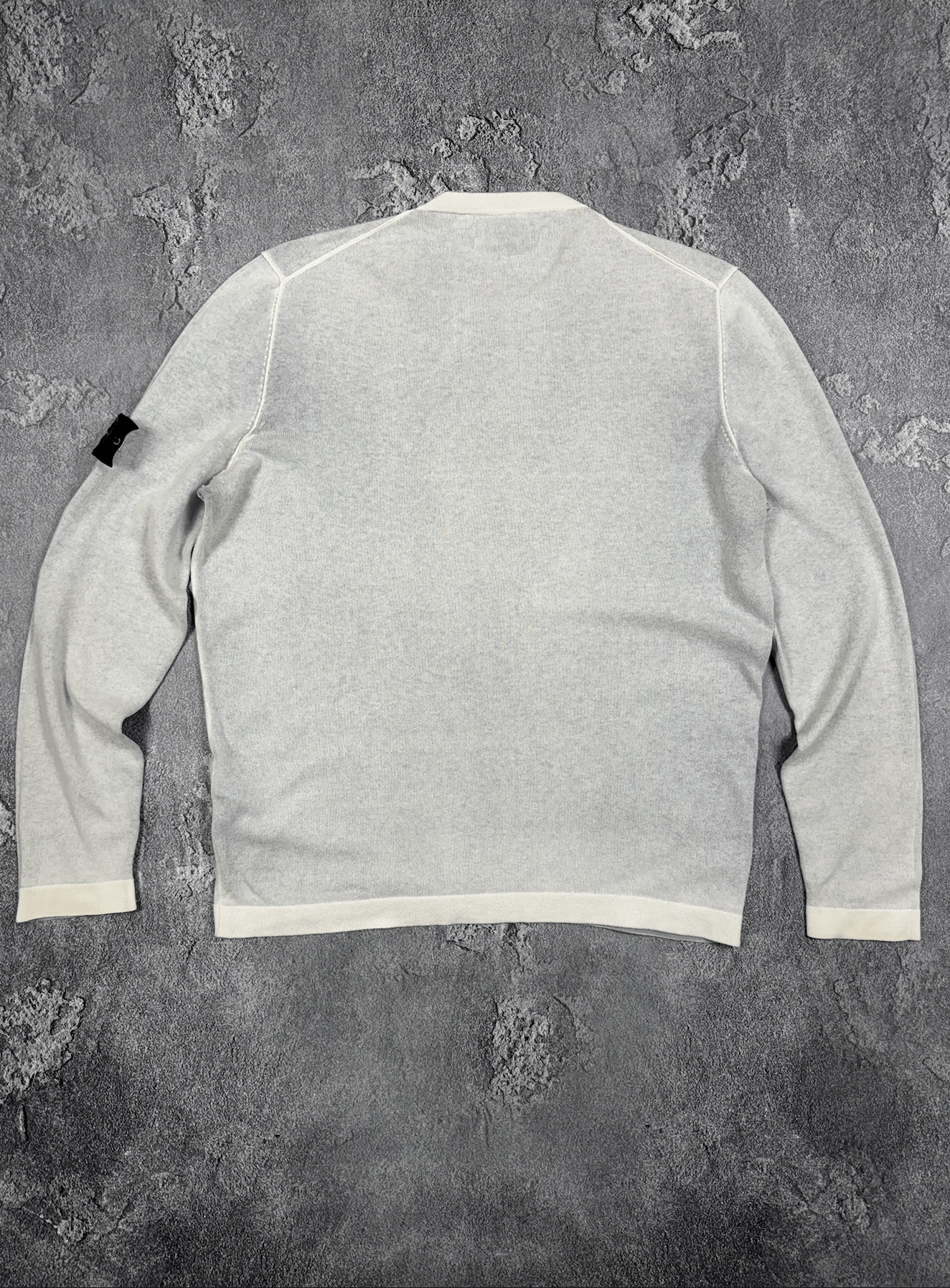 Stone Island Stone Island Handsprayed Faded Knit Sweater Size XL Y2K Size US XL / EU 56 / 4 - 4 Thumbnail