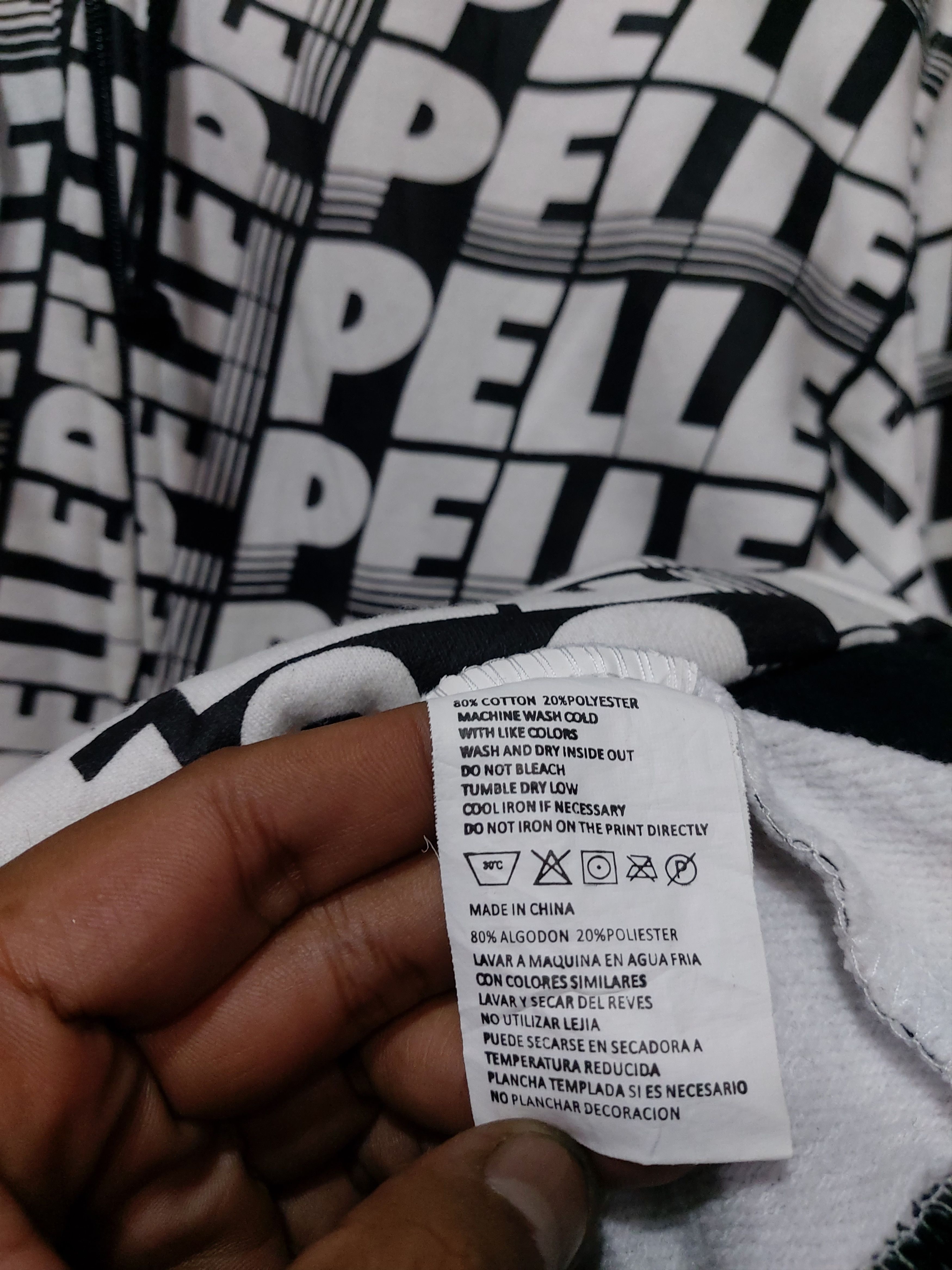 Pelle Pelle Y2K PELLE PELLE MONOGRAM ZIP HOODIE Size US XL / EU 56 / 4 - 7 Thumbnail