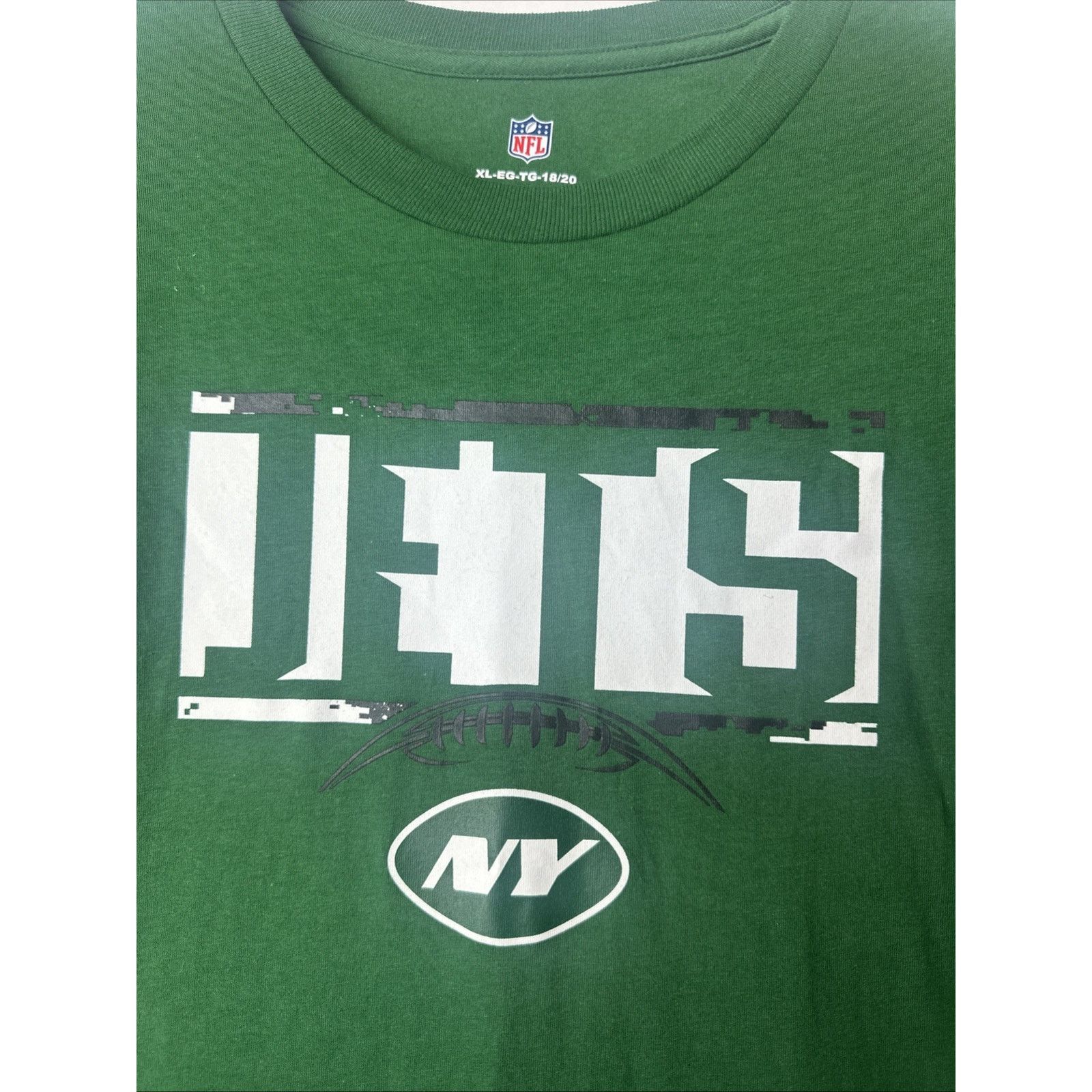 NFL NWT Kids New York Jets Breathable Shirt Size XL Size US XL / EU 56 / 4 - 2 Thumbnail