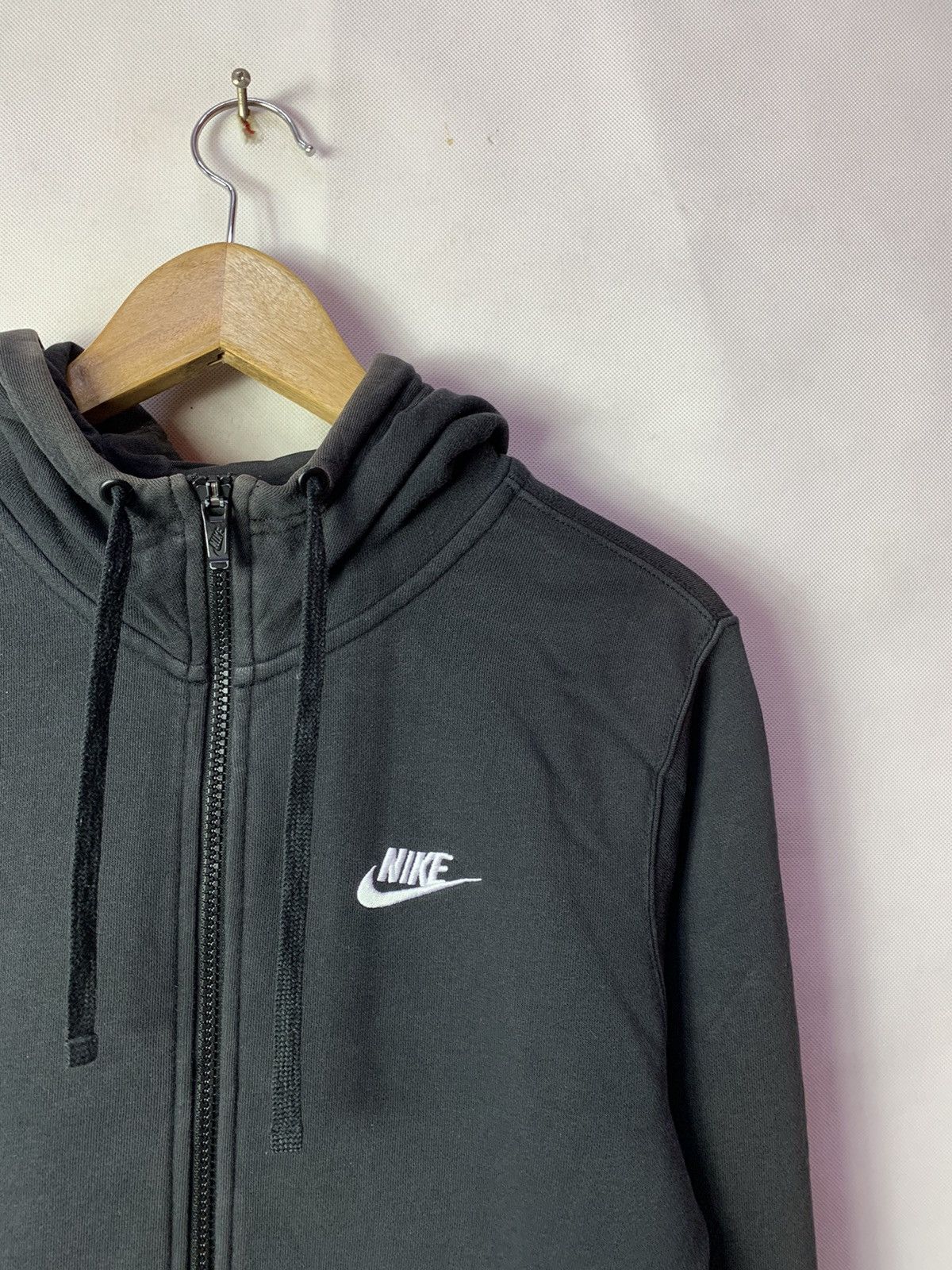 Nike 🔥Nike Small Swoosh Hoodie Zipper Sweater Sweatshirt Size US S / EU 44-46 / 1 - 2 Thumbnail