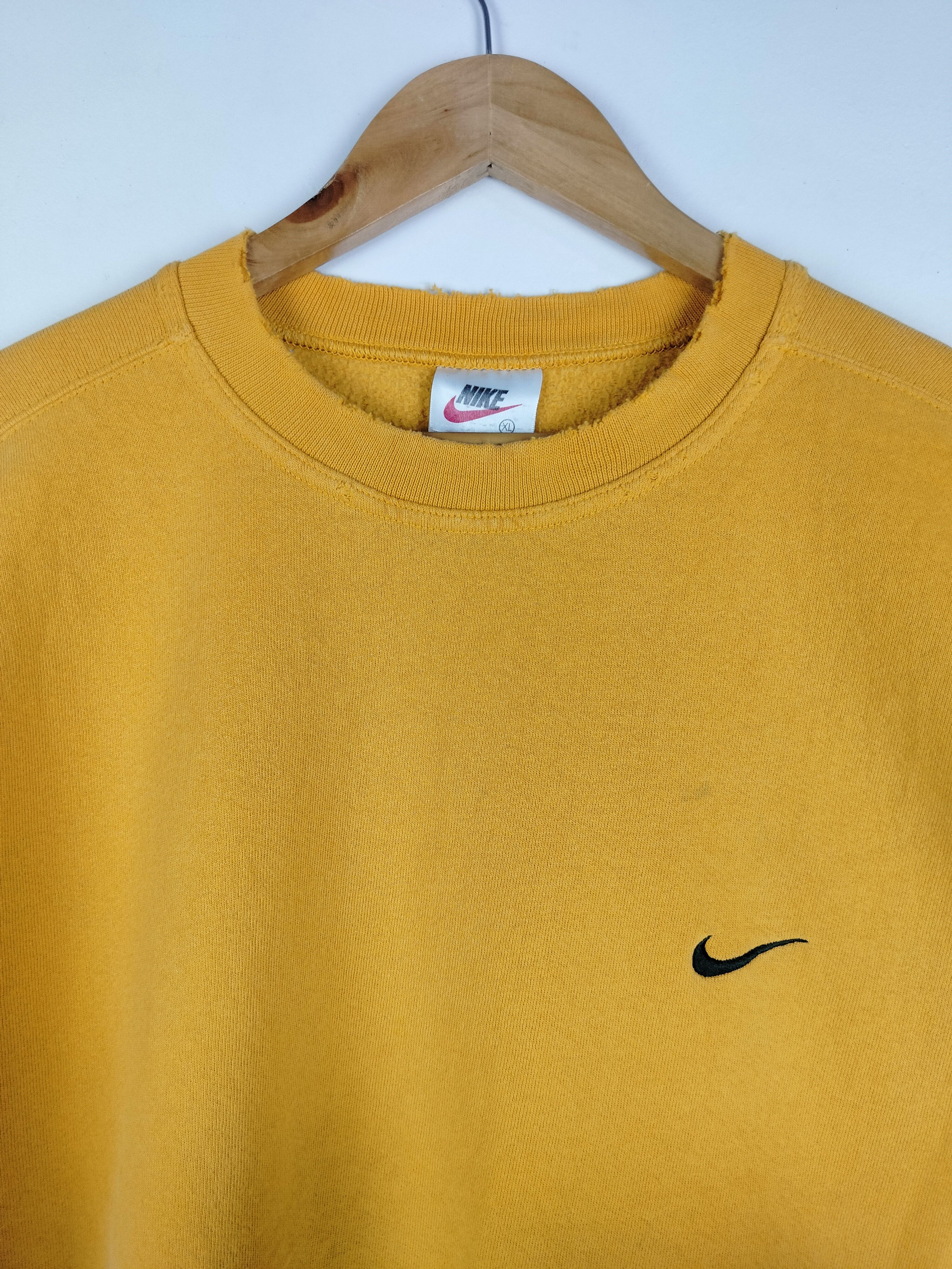 Nike Vintage 90s Nike Sweatshirt Swoosh Nike Distressed Sweater Size US XL / EU 56 / 4 - 6 Thumbnail