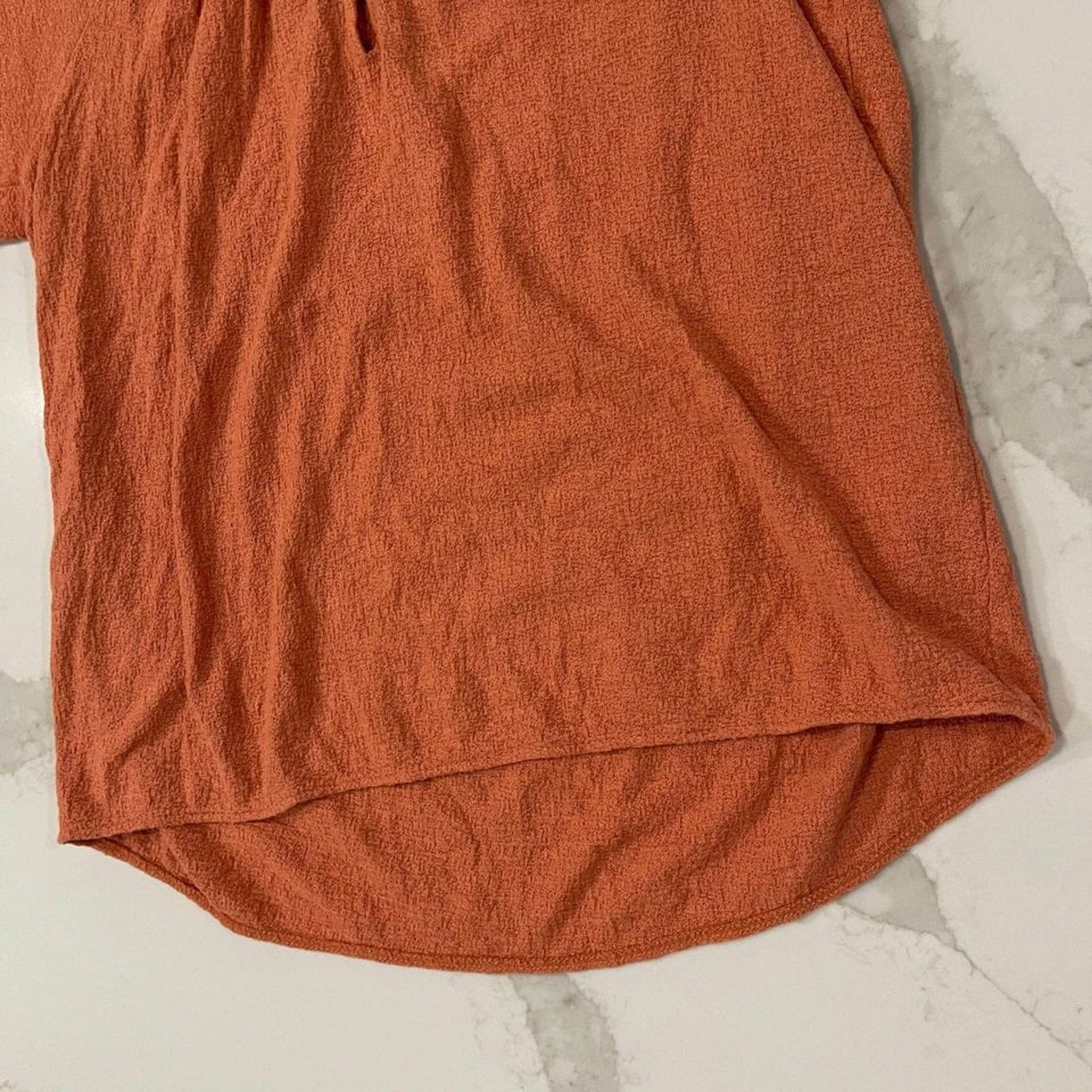 Madewell Madewell Texture Thread Tiered Sleeve Top Women's Small Boho Size S / US 4 / IT 40 - 2 Thumbnail
