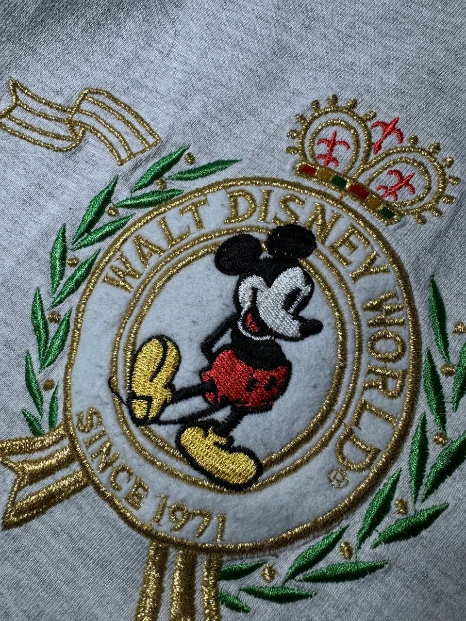 Disney × Mickey Mouse × Vintage Vintage Disney Mickey Mouse 90s T-shirt Embroidered Logo Size US XL / EU 56 / 4 - 8 Thumbnail